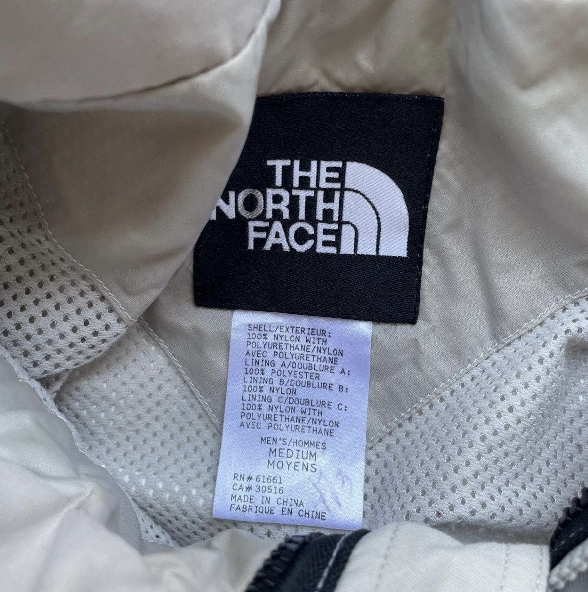 The North Face the north face nylon grey & blue mens jacket/windbreaker Size US M / EU 48-50 / 2 - 3 Thumbnail