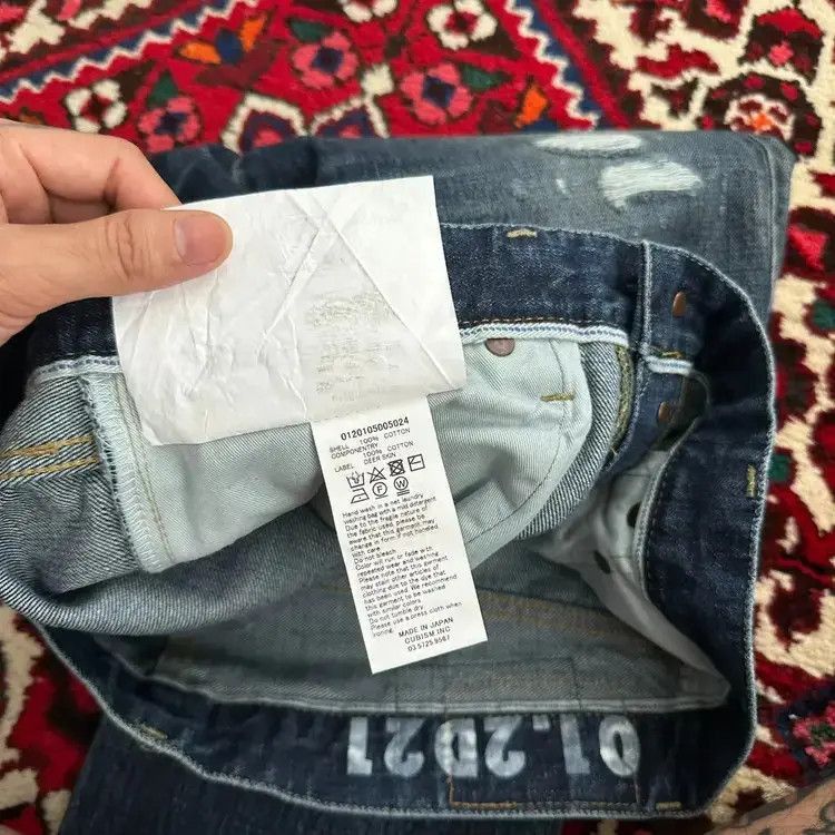 Visvim Visvim Visvim 20SS 01.2D21 Washed Denim-2506 Size US 32 / EU 48 - 9 Thumbnail