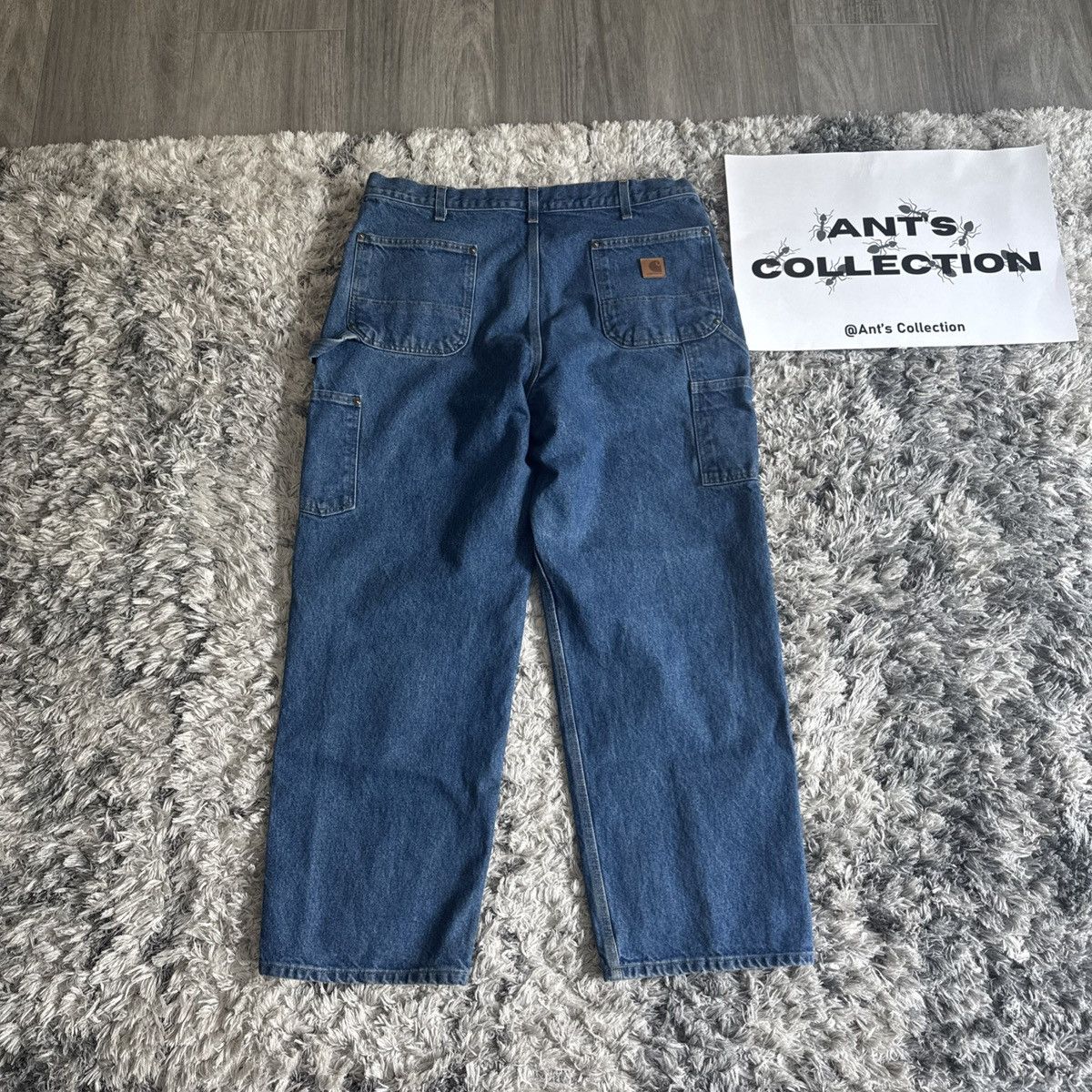 Carhartt Vintage 90’s Carhartt Jeans 38x30 Denim Double Knee B73-DST Size US 38 / EU 54 - 8 Thumbnail
