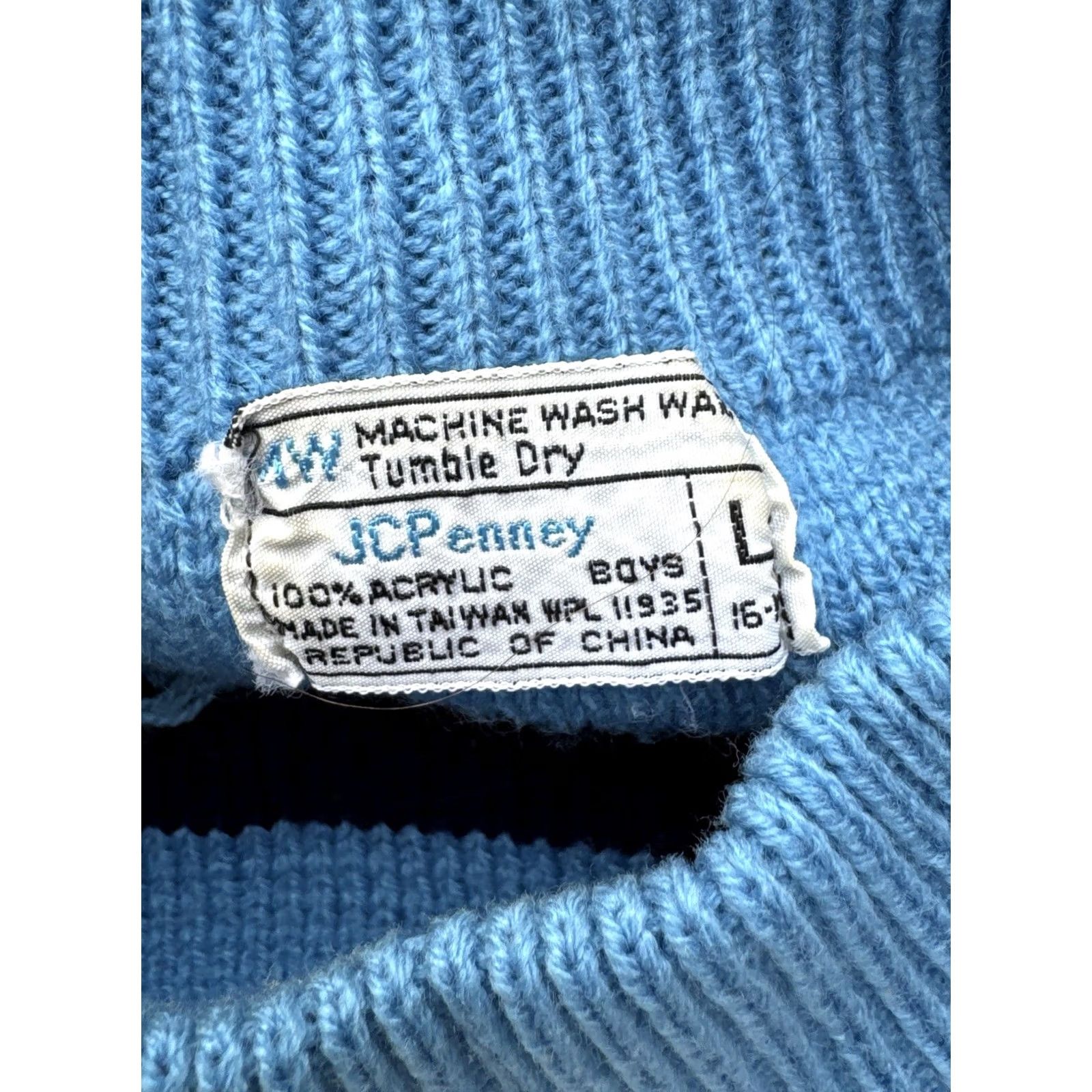 Vintage VINTAGE Nordic Sweater Blue White Ski Fair Isle Knit Womens S Size S / US 4 / IT 40 - 6 Thumbnail
