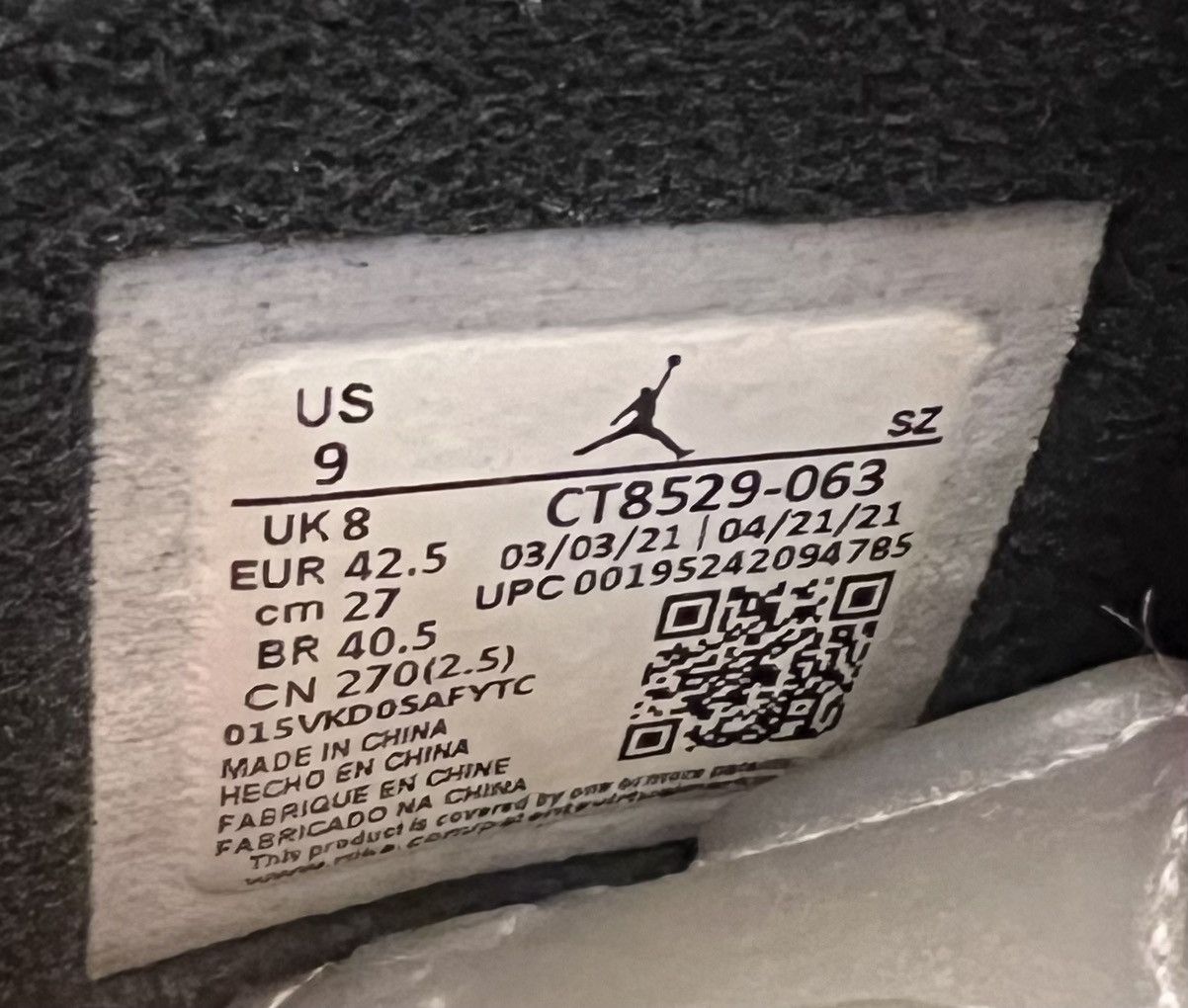 Jordan Brand Jordan 6 Retro “Bordeaux” 2021 Size US 9 / EU 42 - 7 Thumbnail