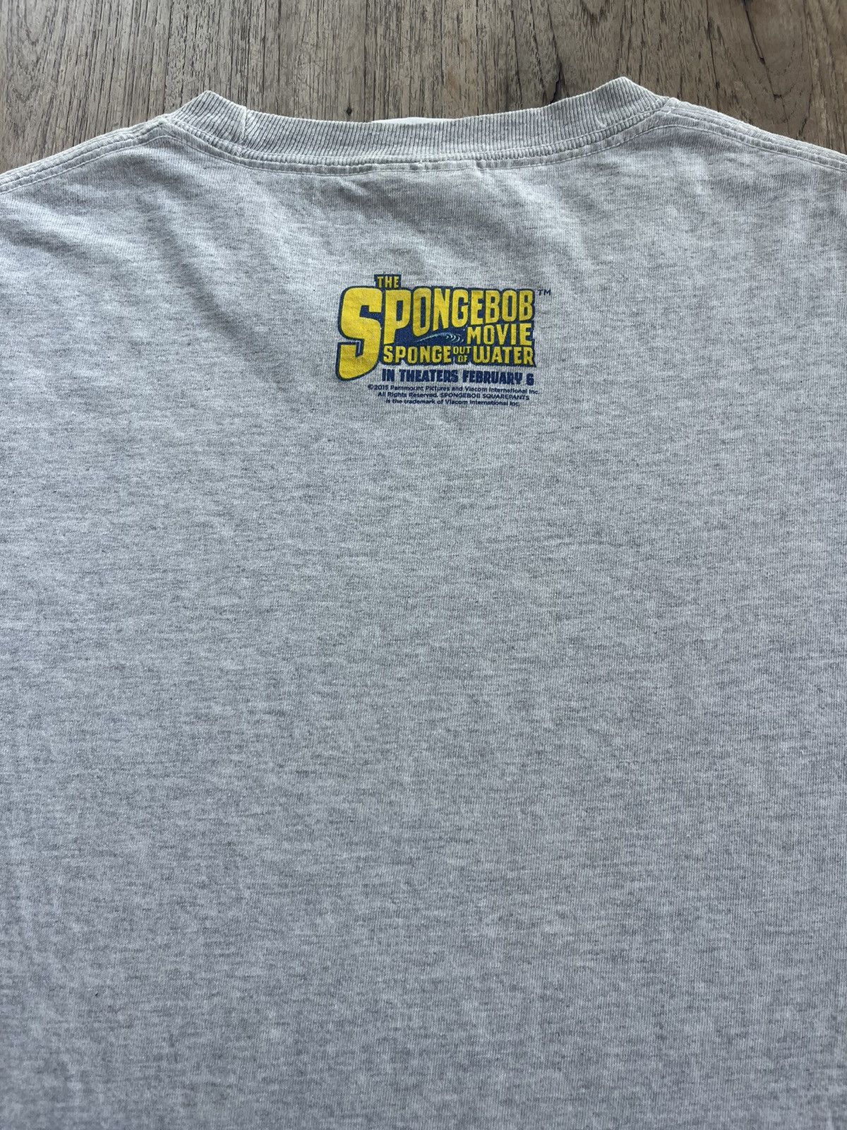 Cartoon Network The SPONGEBOB Movie Sponge out of Water 2015’s Promo Tshirt Size US L / EU 52-54 / 3 - 8 Thumbnail