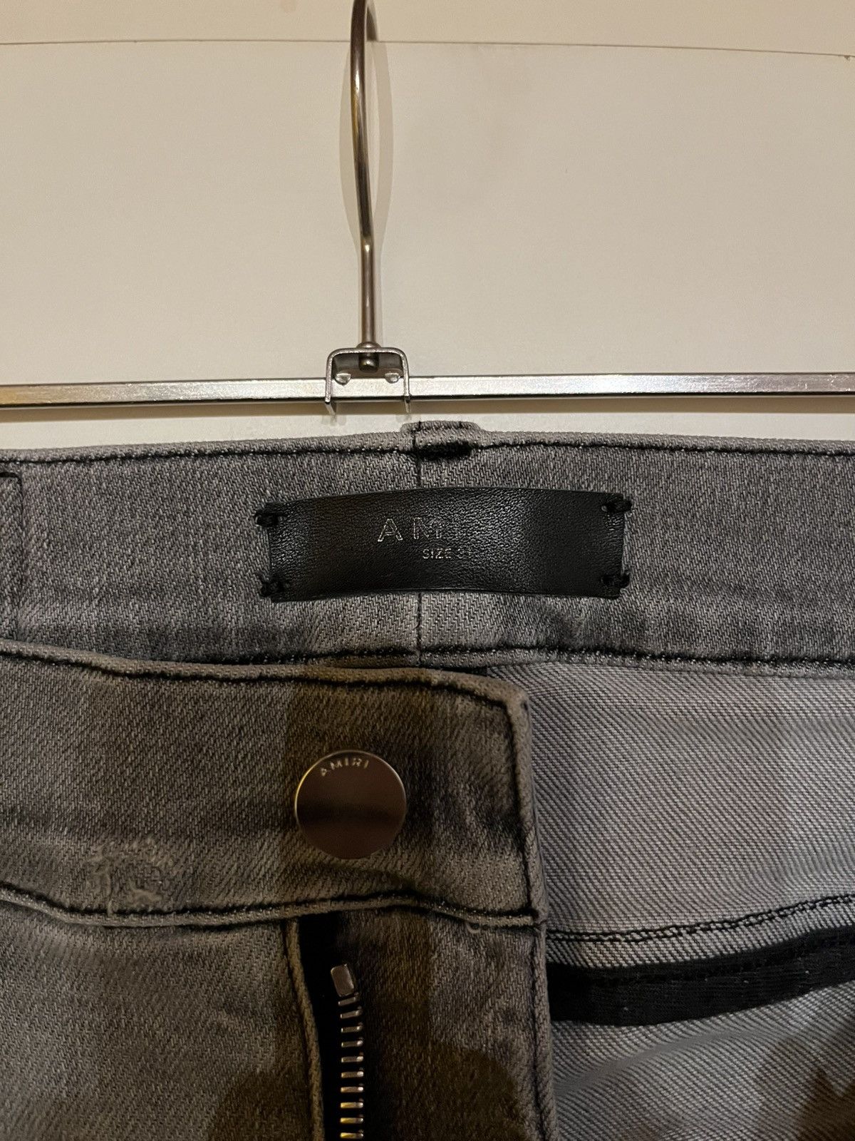 Amiri Amiri Broken Knee Grey OG 2017 Size US 32 / EU 48 - 3 Thumbnail