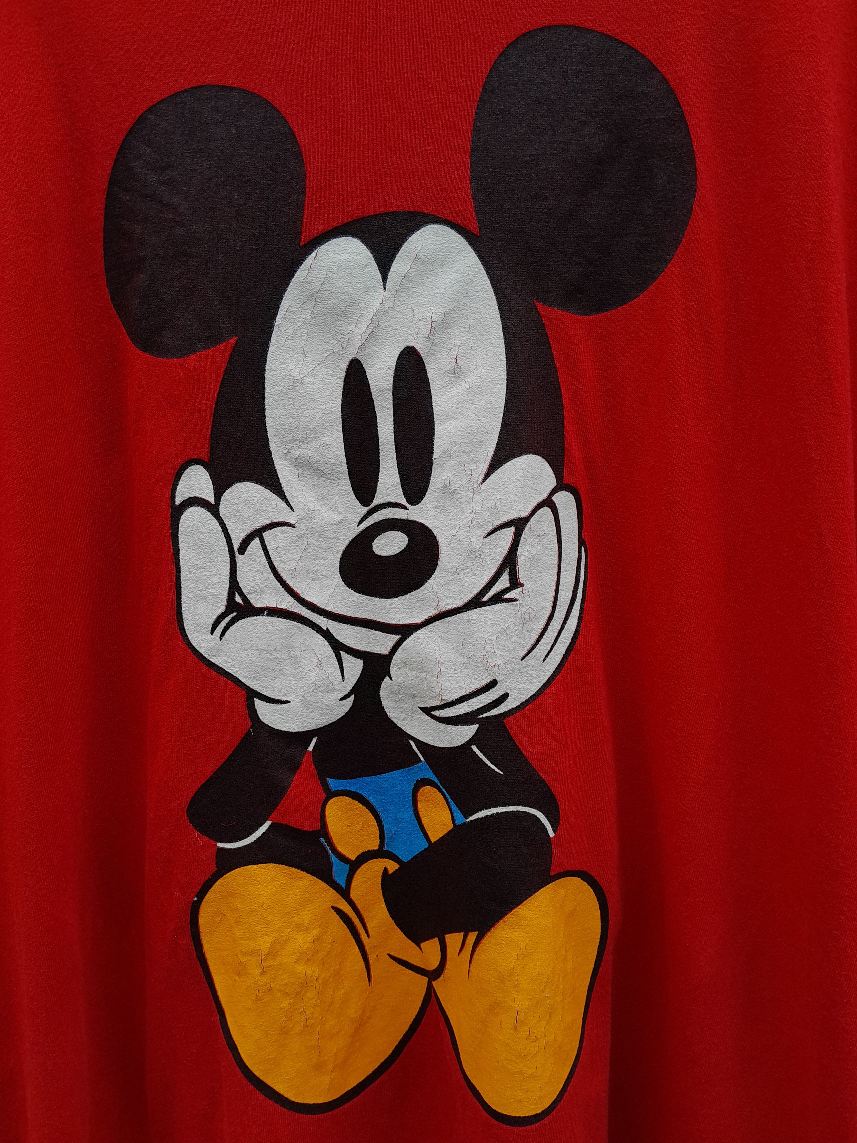 Rap Tees Vintage 90s Streetwear Mickey Mouse tee worn by A$AP ROCKY Size US XL / EU 56 / 4 - 4 Thumbnail