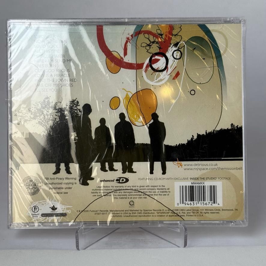 Designer Delirious? The Mission Bell Enhanced CD 2005 Album SEALED Size ONE SIZE - 4 Thumbnail