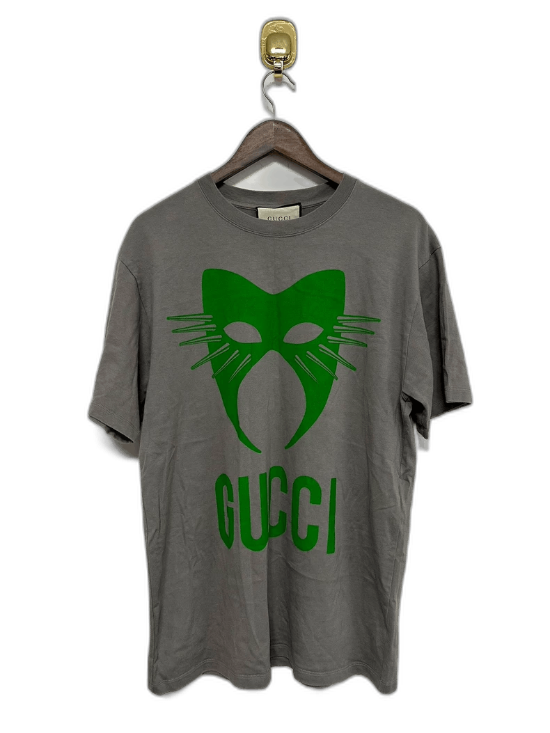 Gucci Gucci Mask Print Short Sleeve T-Shirt-2508 Size US M / EU 48-50 / 2 - 1 Thumbnail