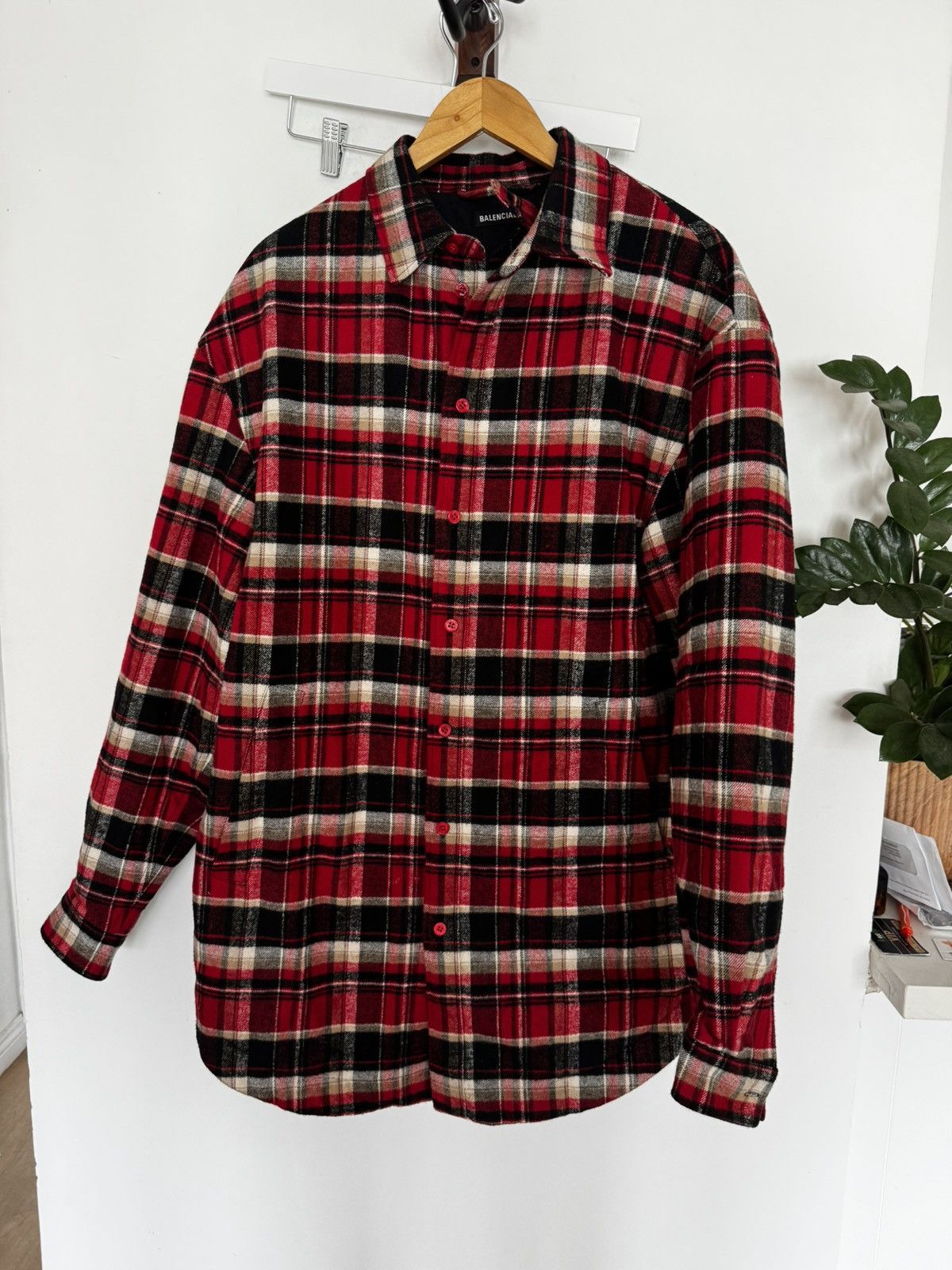 Balenciaga Padded Flannel Size US L / EU 52-54 / 3 - 1 Thumbnail