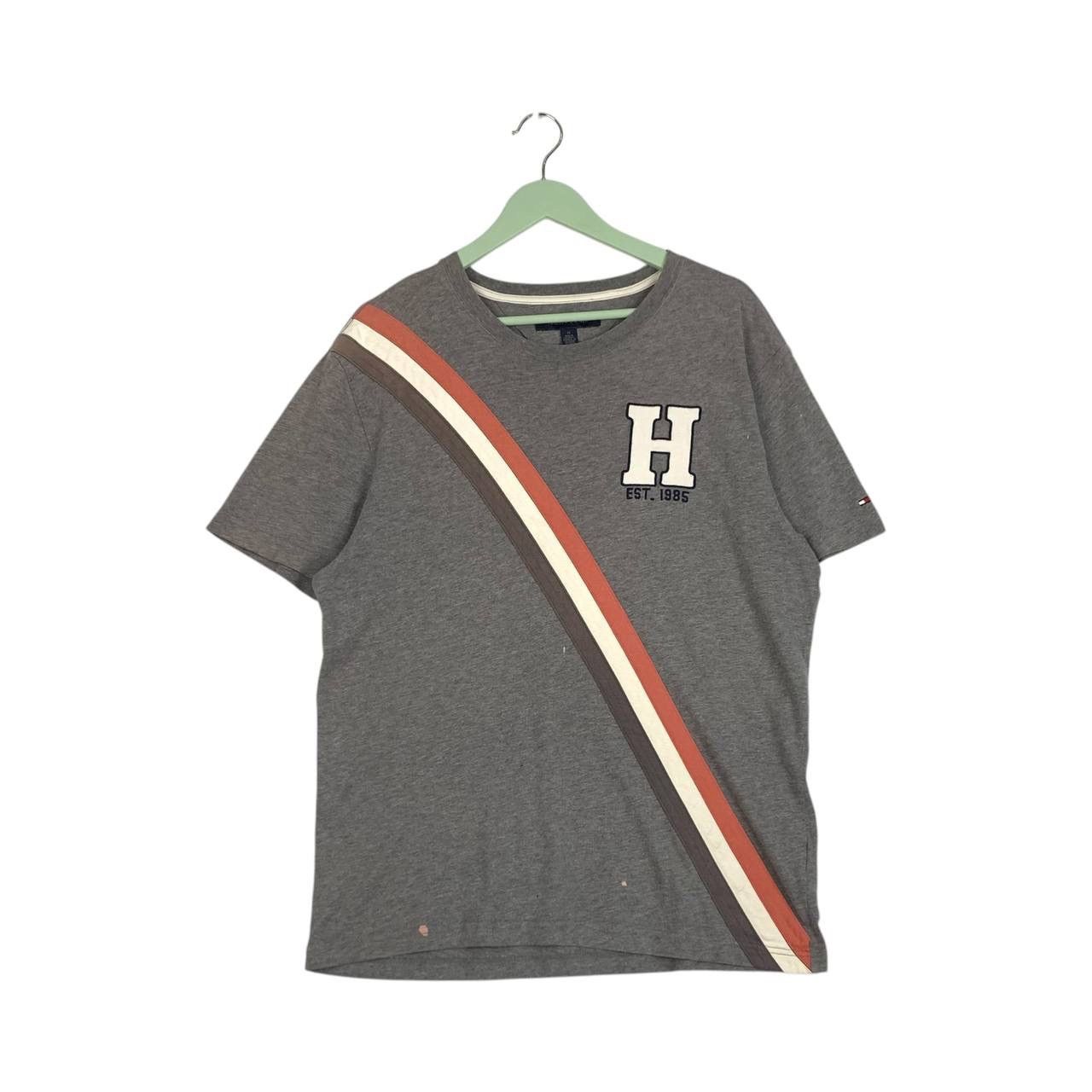 Tommy Hilfiger Vintage T-Shirt Grey Tommy Hilfiger shirt Size US M / EU 48-50 / 2 - 1 Thumbnail