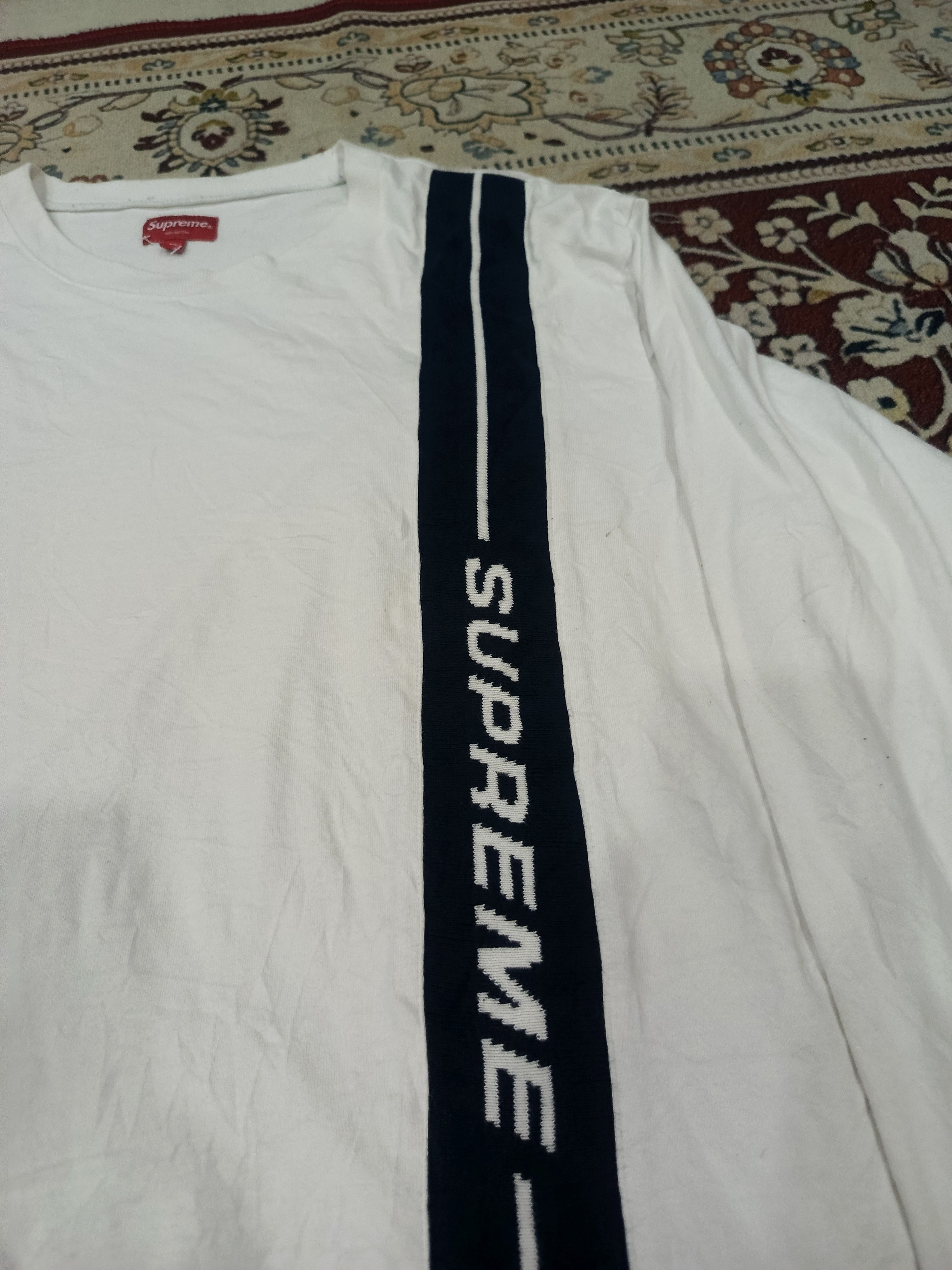 Supreme supreme vertical logo stripe Size US XL / EU 56 / 4 - 3 Thumbnail