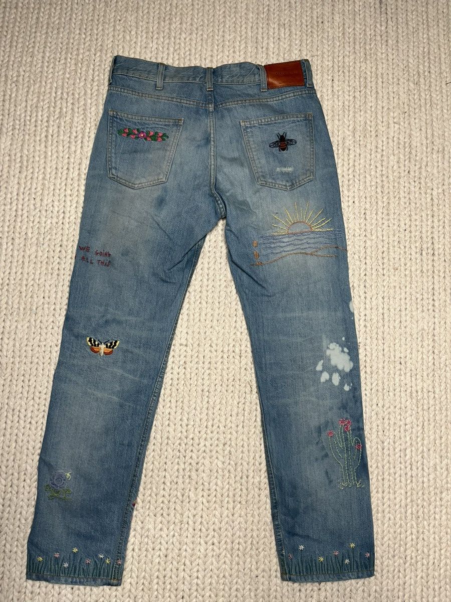 Gucci Gucci tomorrow is yesterday embroidered Size US 33 - 2 Thumbnail
