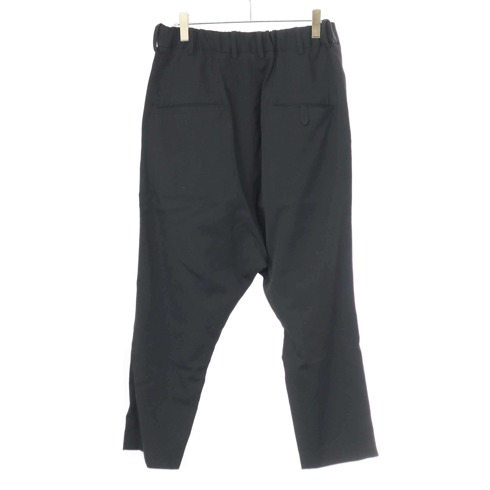 Yohji Yamamoto Yohji Yamamoto POUR HOMME 16AW Tapered Sarouel String Pants Size US 33 - 2 Thumbnail