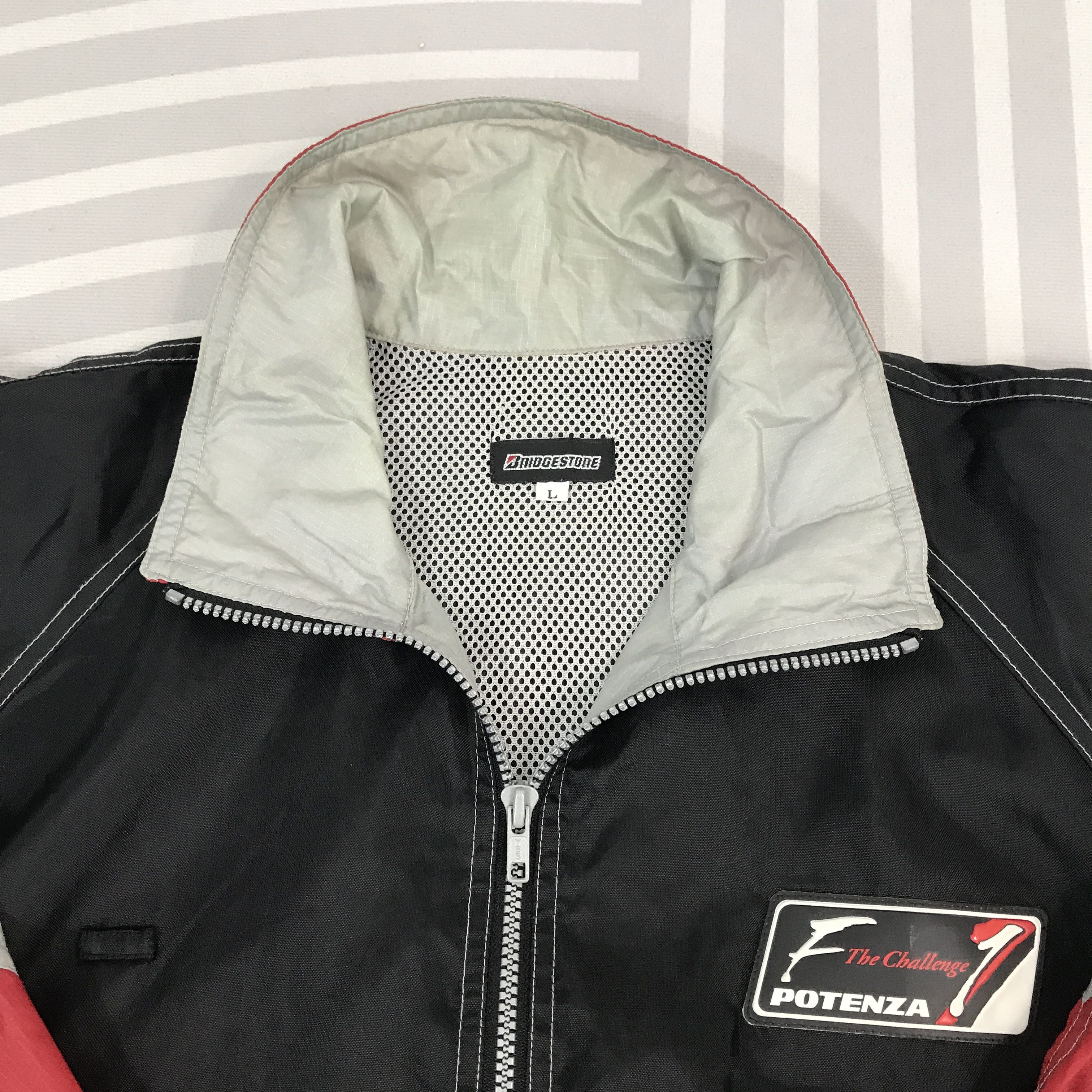 Japanese Brand × Vintage Vintage Bridgestone x potenza Racing Jacket Size US L / EU 52-54 / 3 - 8 Thumbnail