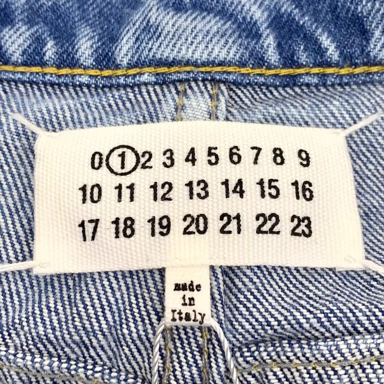 Maison Margiela Maison Margiela Pull blue hole design jeans trousers Size 28" / US 6 / IT 42 - 5 Thumbnail