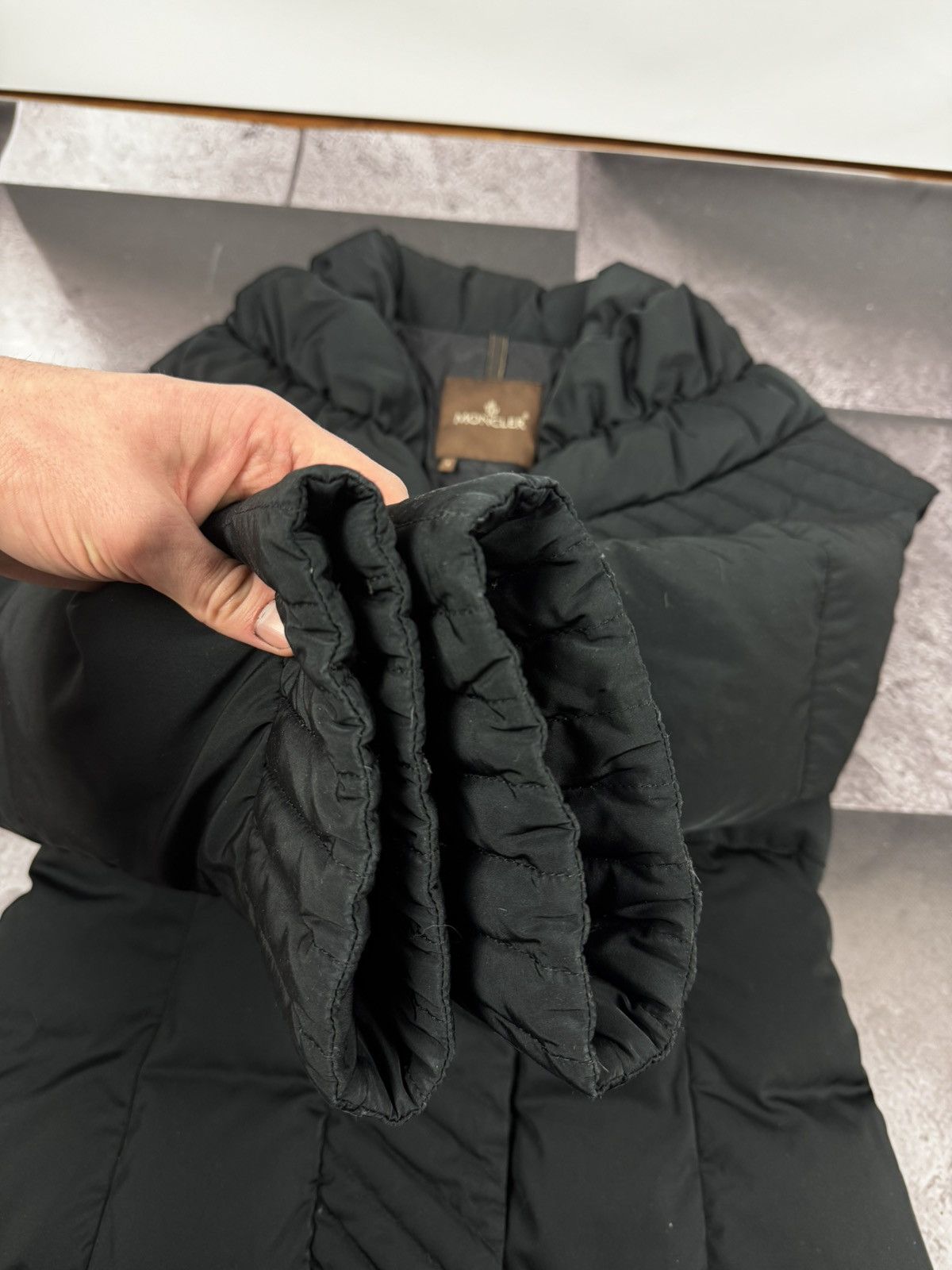 Moncler × Moncler Grenoble × Vintage Moncler Puffer Jacket Logo RARE💀 Size XS / US 0-2 / IT 36-38 - 9 Thumbnail
