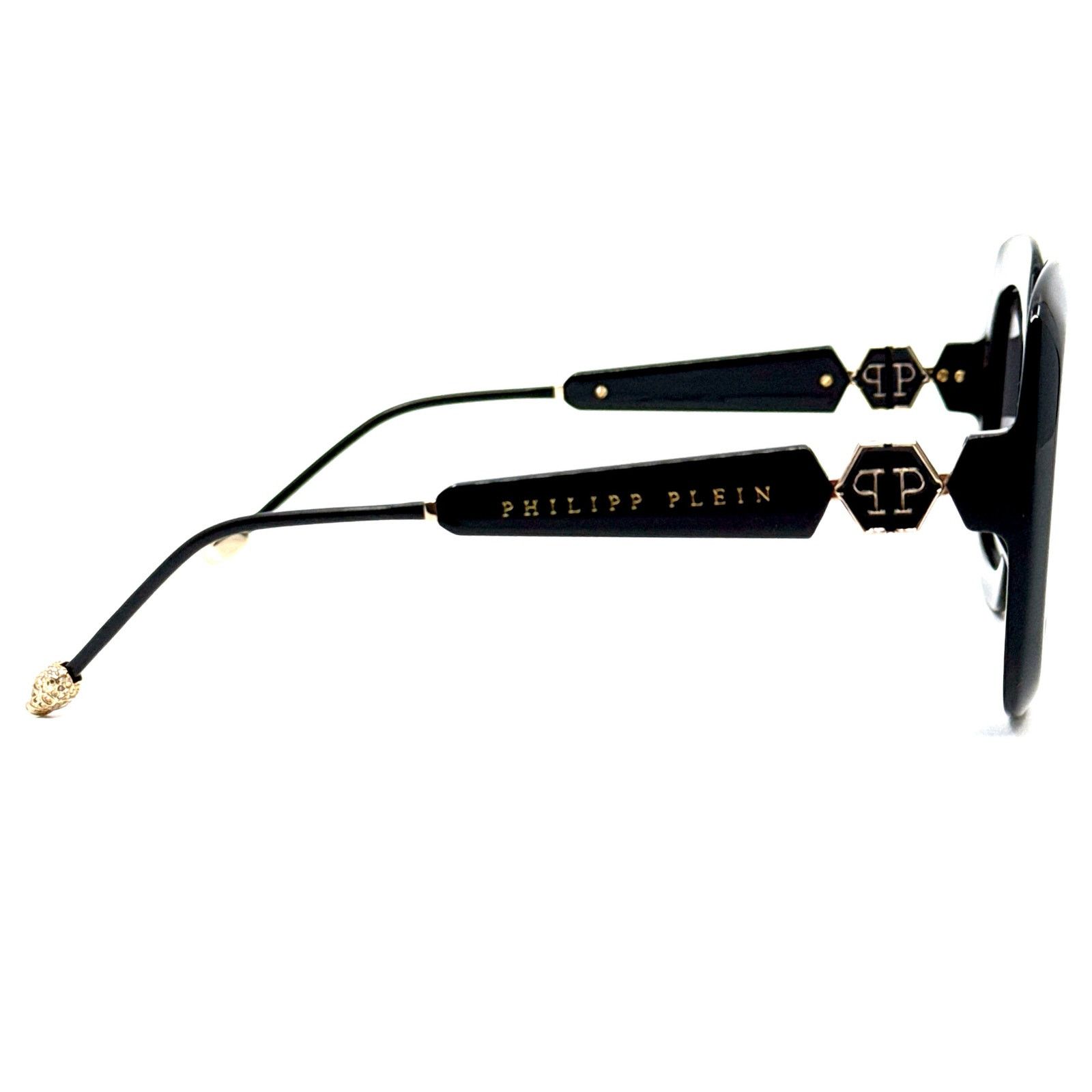 Philipp Plein New, PHILIPP PLEIN Sunglasses SPP065S Col.0700 Authentic Size ONE SIZE - 3 Thumbnail