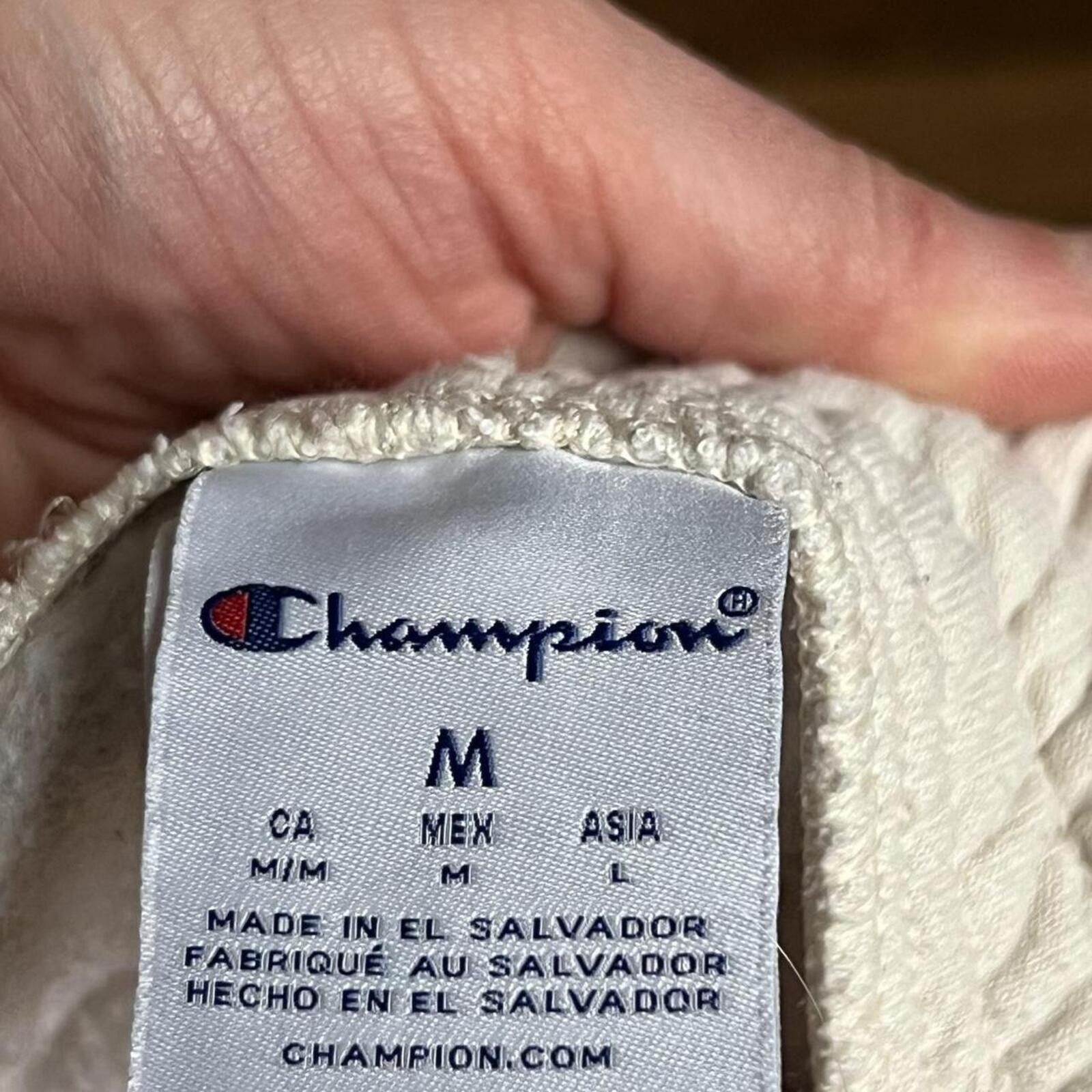 Champion Champion Women's Cream sweatpants Size 32" / US 10 / IT 46 - 5 Thumbnail