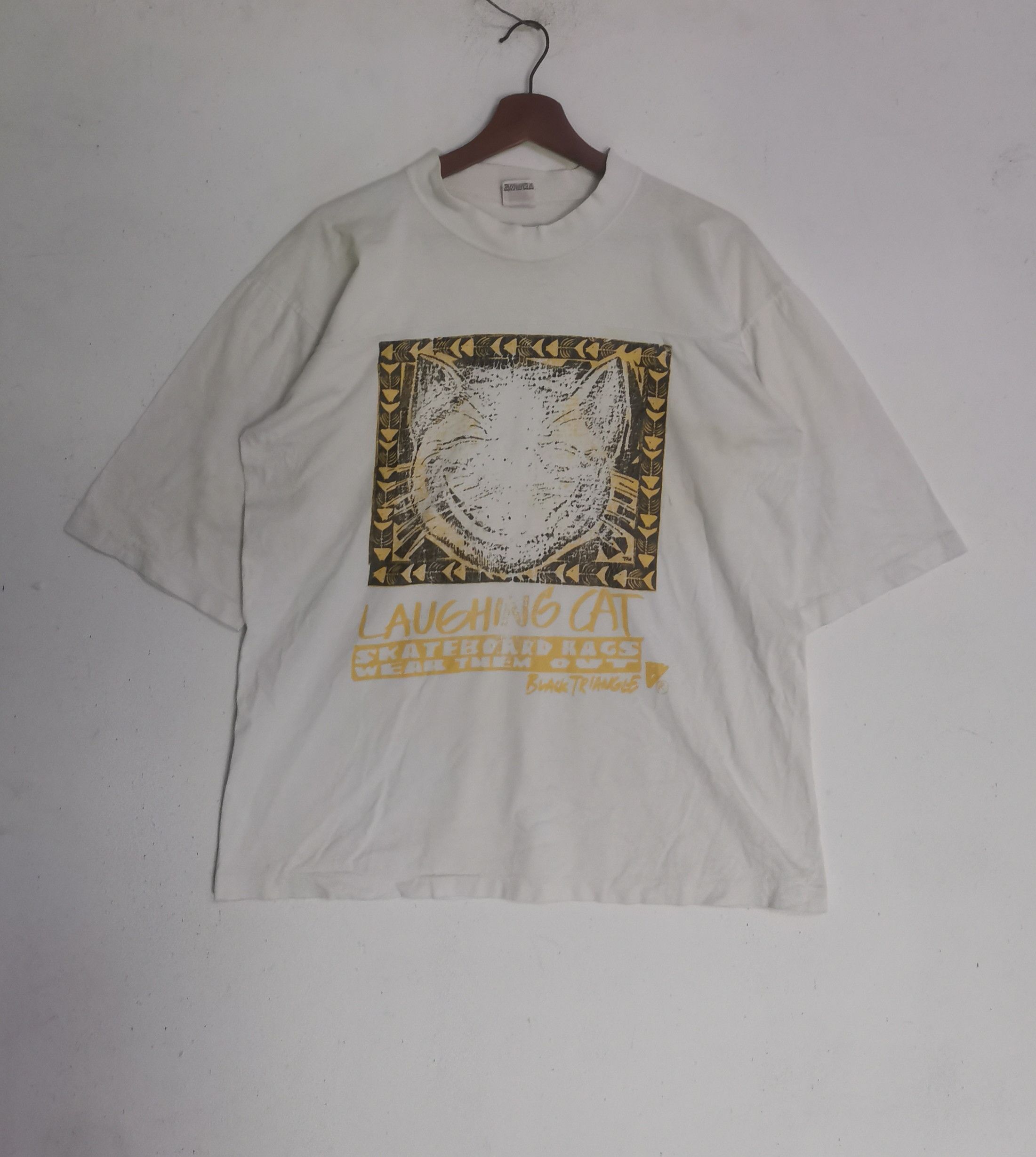Vintage Rare vintage 80s Skateboard Rags raglan t-shirt Size US M / EU 48-50 / 2 - 1 Thumbnail
