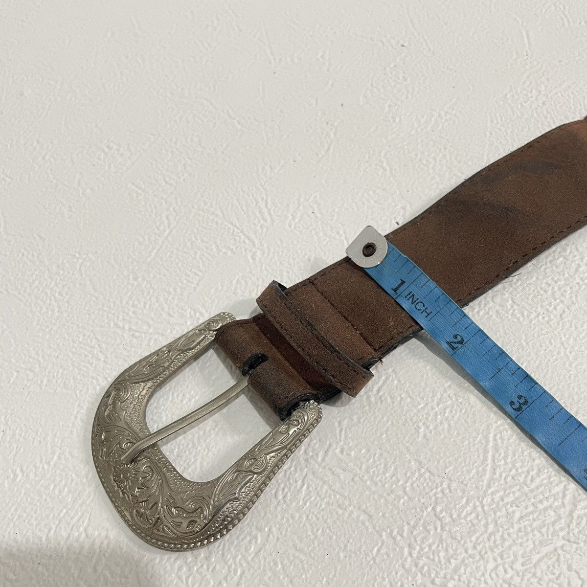 If Six Was Nine Vintage y2k western leather belts Size ONE SIZE - 4 Thumbnail