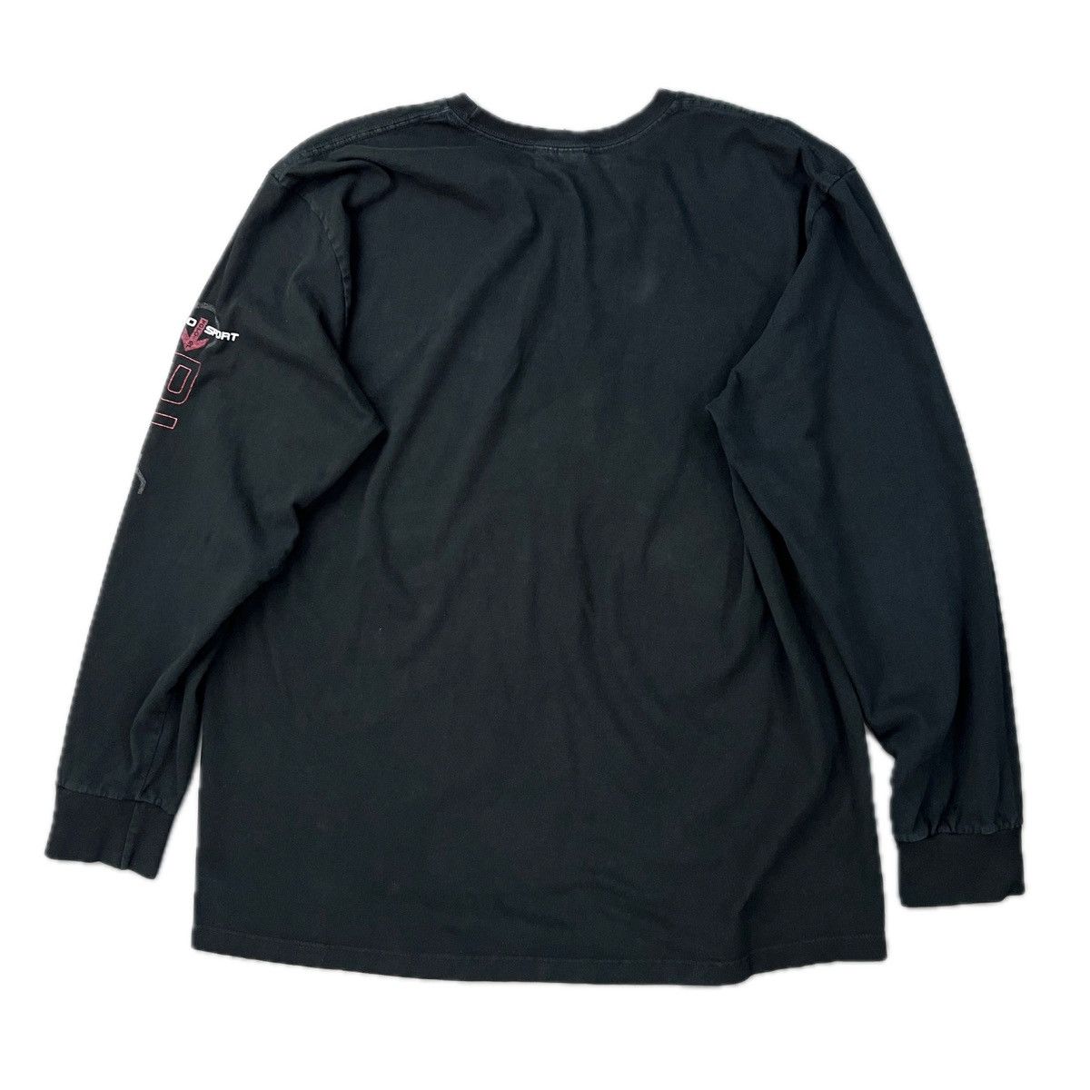 Ralph Lauren Sport Vintage POLO SPORT Rubber Spell Out Sweatshirt Size US L / EU 52-54 / 3 - 2 Thumbnail