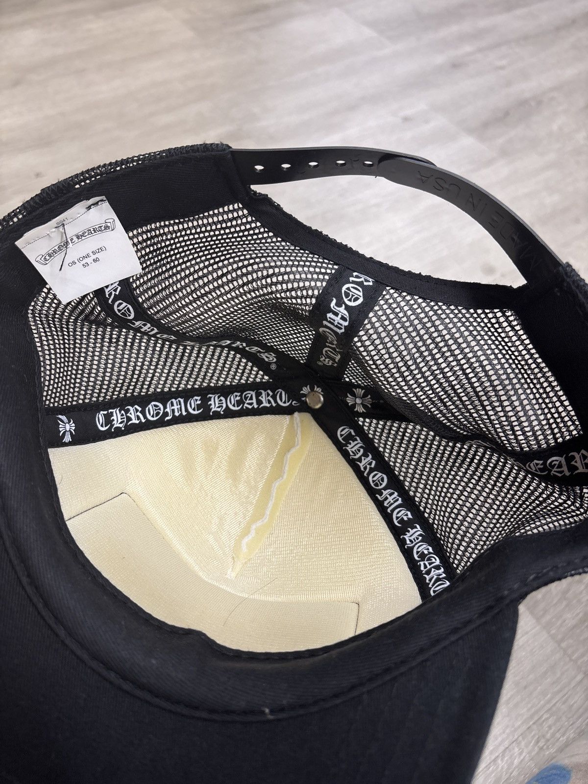 Chrome Hearts Chrome Hearts fuck trucker hat Size ONE SIZE - 2 Thumbnail