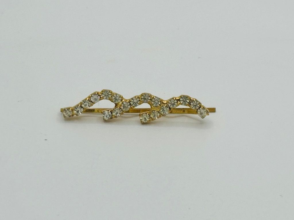 The Unbranded Brand Vintage 90's Rhinestone Hairpin Size ONE SIZE - 1 Thumbnail