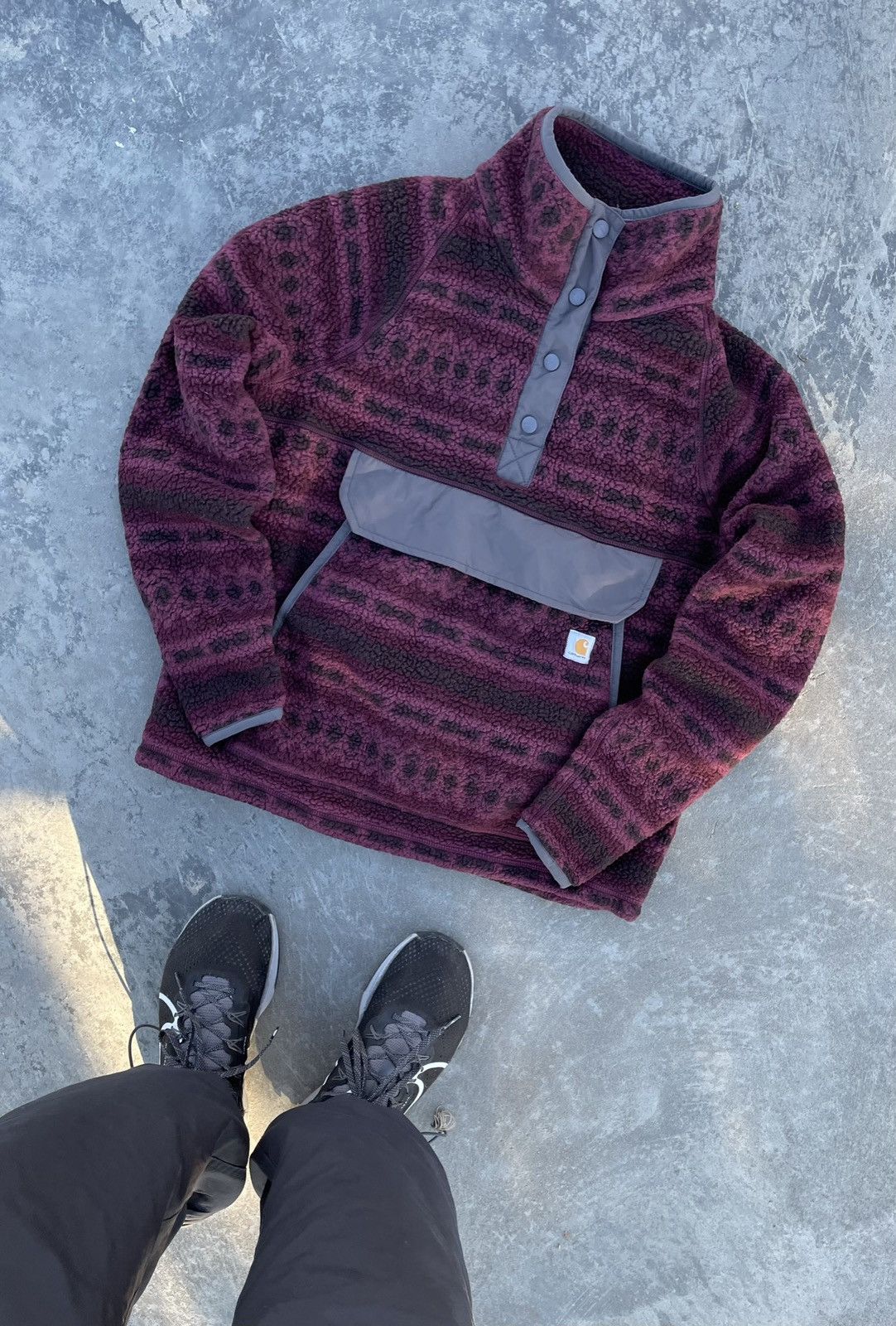 Carhartt Carhartt WIP Sherpa Fleece Y2k Teddy Detroit Jacket Size US XS / EU 42 / 0 - 8 Thumbnail
