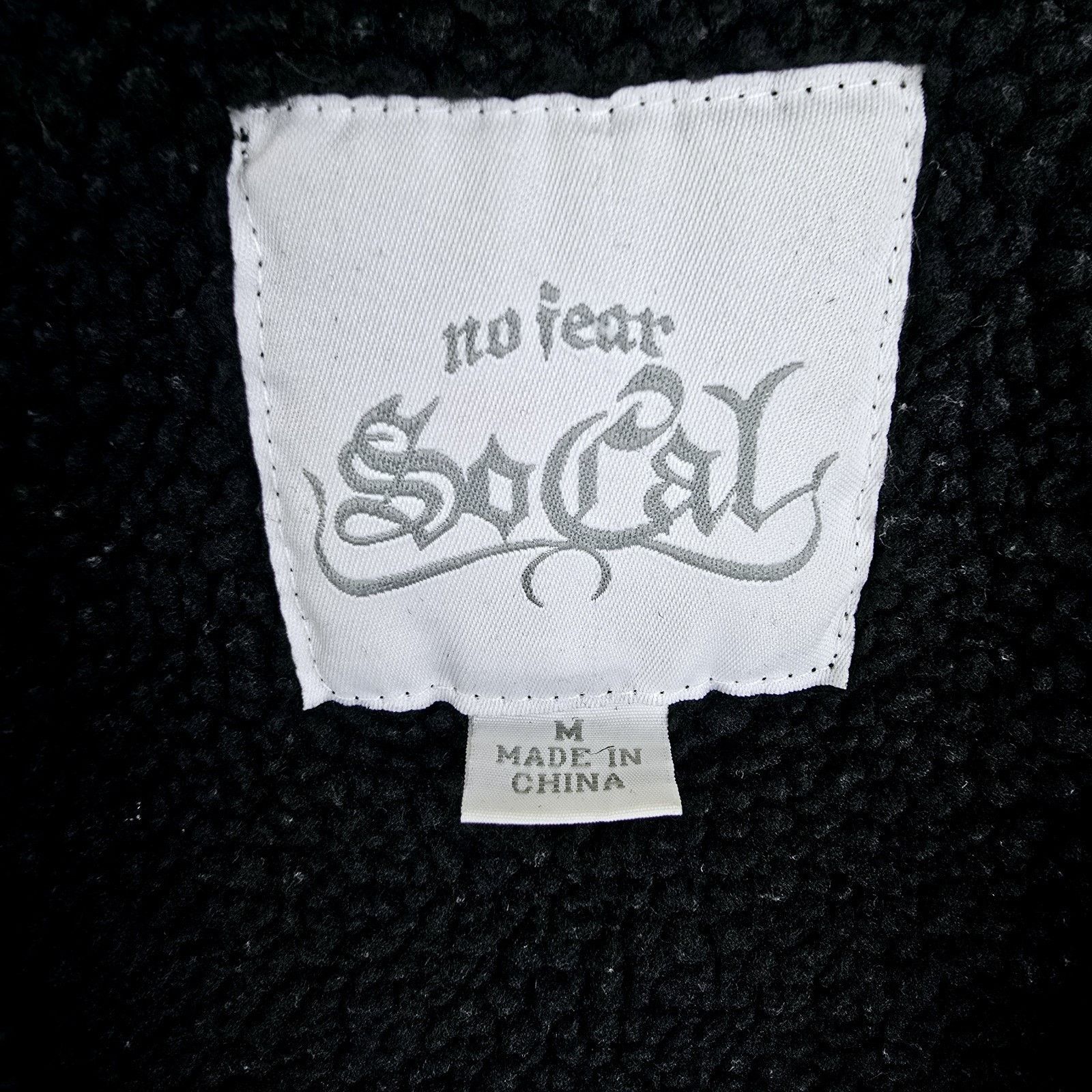 No Fear Vintage No Fear So Cal AOP Black Quilted Jacket Medium Y2K Size M / US 6-8 / IT 42-44 - 6 Thumbnail