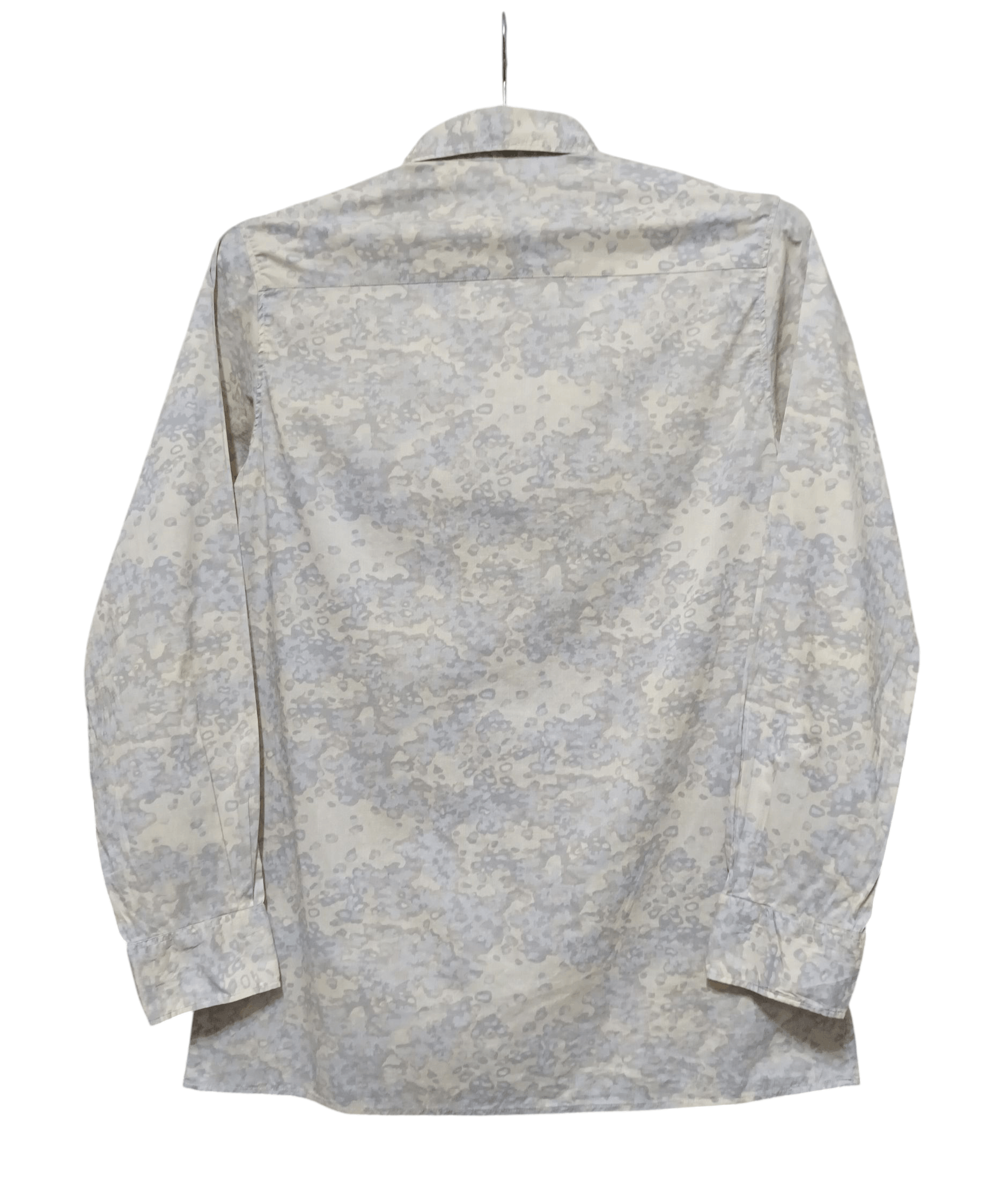 A.P.C. Long sleeve two-pocket shirt with abstract pattern Size US S / EU 44-46 / 1 - 2 Thumbnail