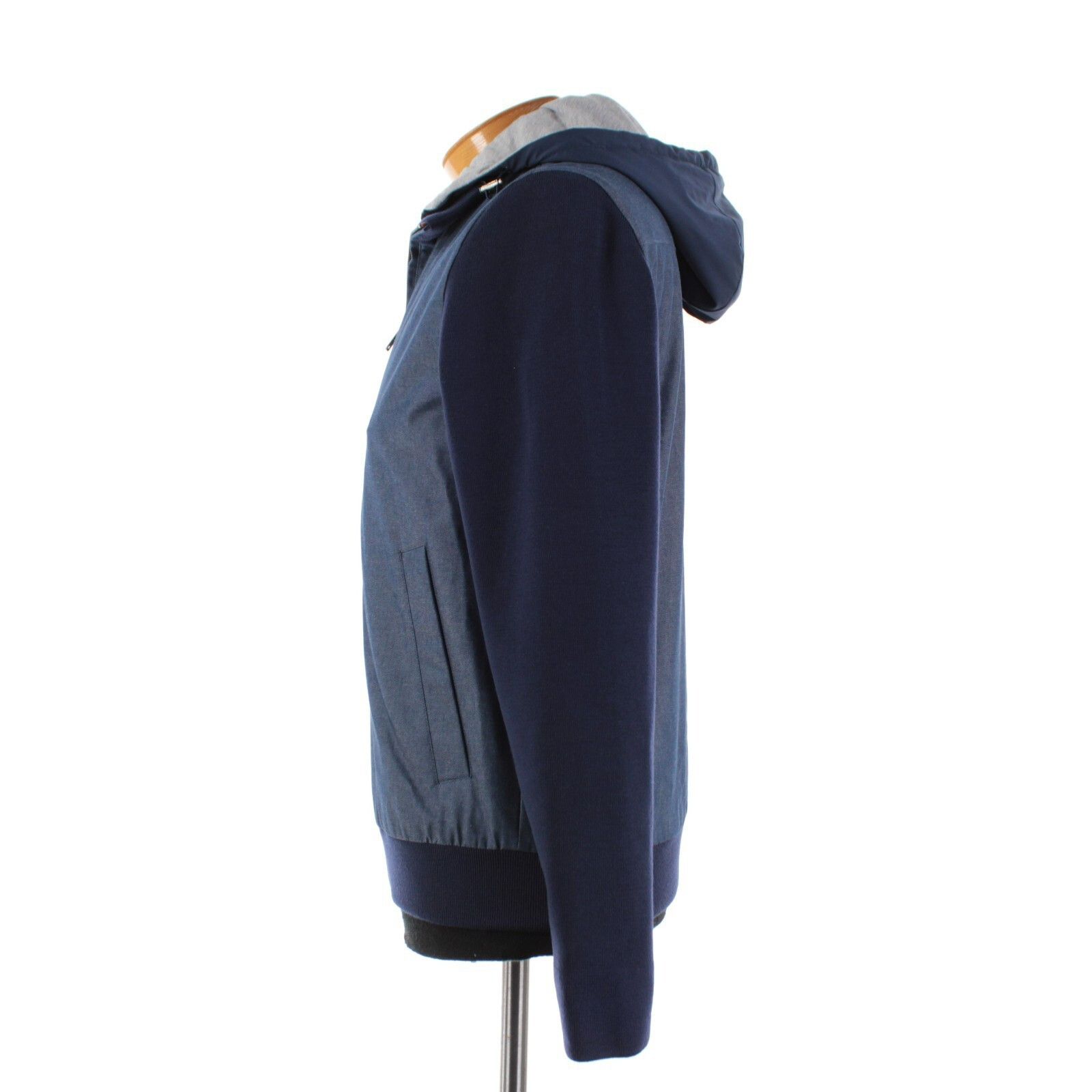 Luciano Barbera Luciano Barbera Jacket Size M US In Blue Cotton Blend Size US M / EU 48-50 / 2 - 4 Thumbnail