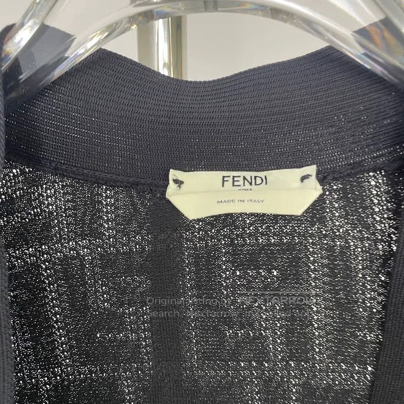 Fendi Fendi Printed Cardigan Size 4XL / US 24-26 - 3 Thumbnail