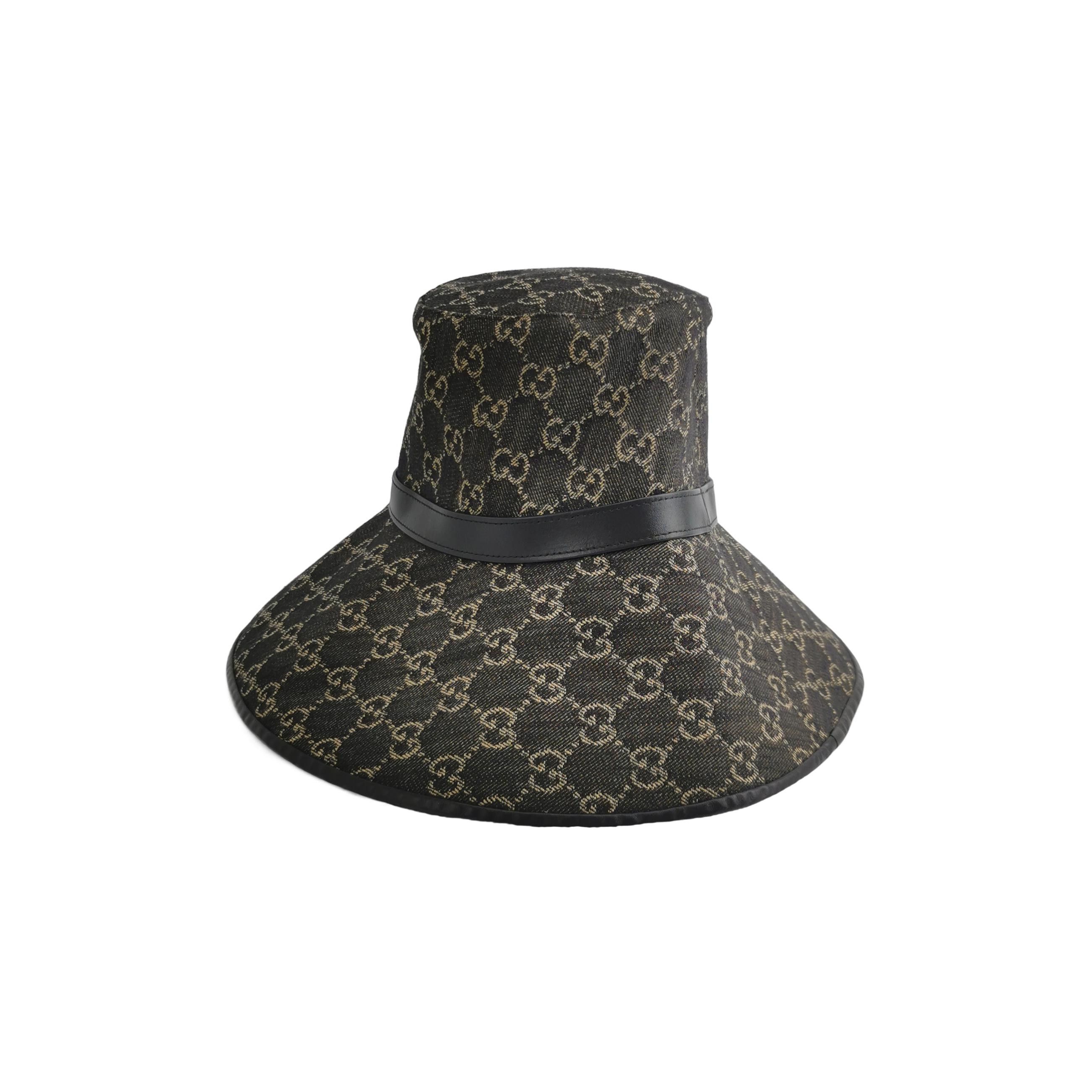 Gucci Gucci GG Canvas Bucket Hat ONE SIZE Size ONE SIZE - 1 Thumbnail