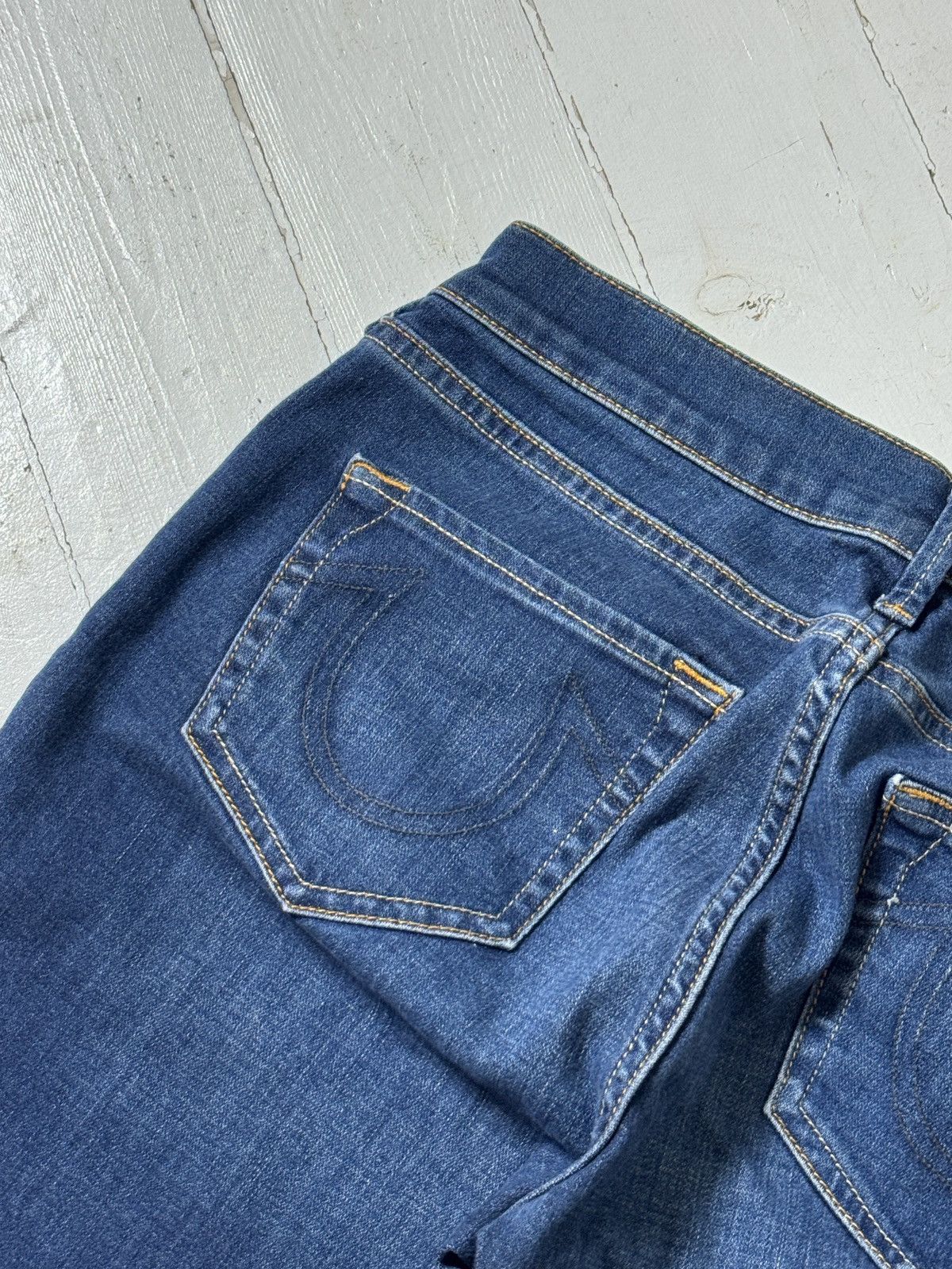 True Religion VINTAGE TRUE RELIGION 2000s SKINNY JEANS Size 27" / US 4 / IT 40 - 14 Thumbnail