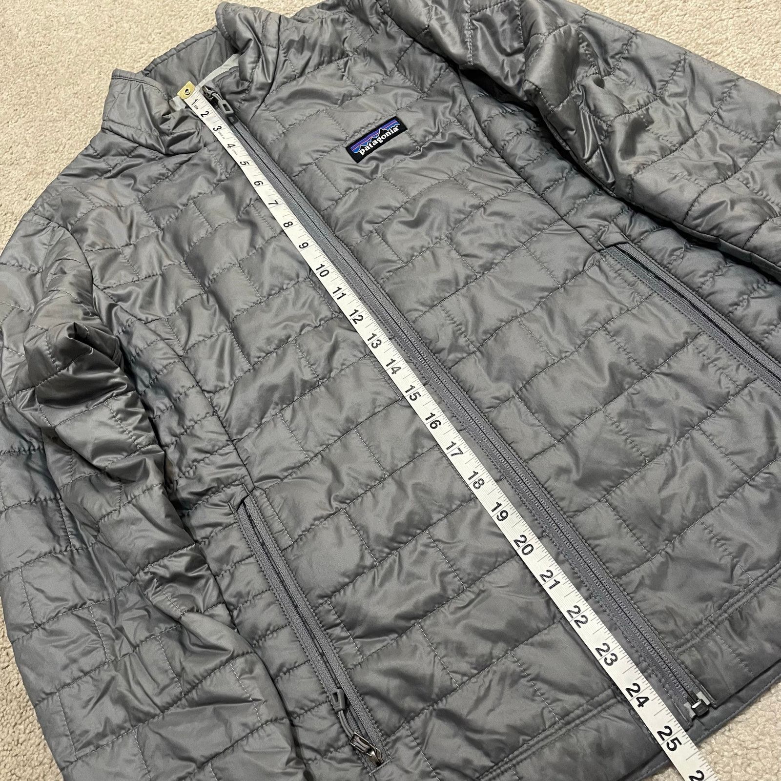 Patagonia Patagonia Nano Puff Gray Lightweight Packable Grey Puffer S Size US S / EU 44-46 / 1 - 5 Thumbnail