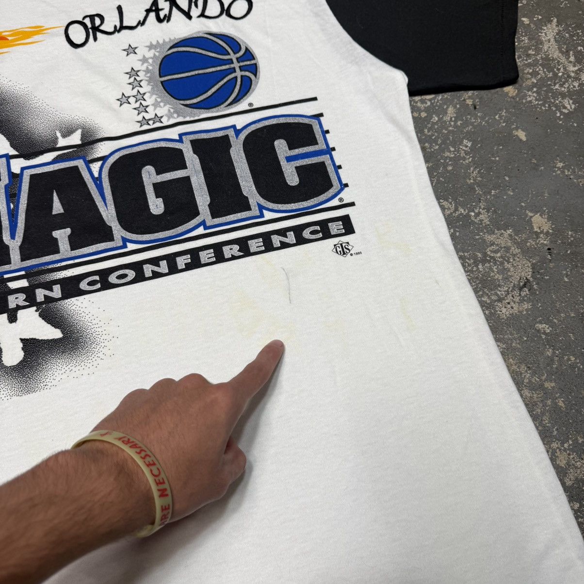 NBA Vintage Orlando Magic Eastern Conference NBA Tshirt NWOT Size US XL / EU 56 / 4 - 5 Thumbnail