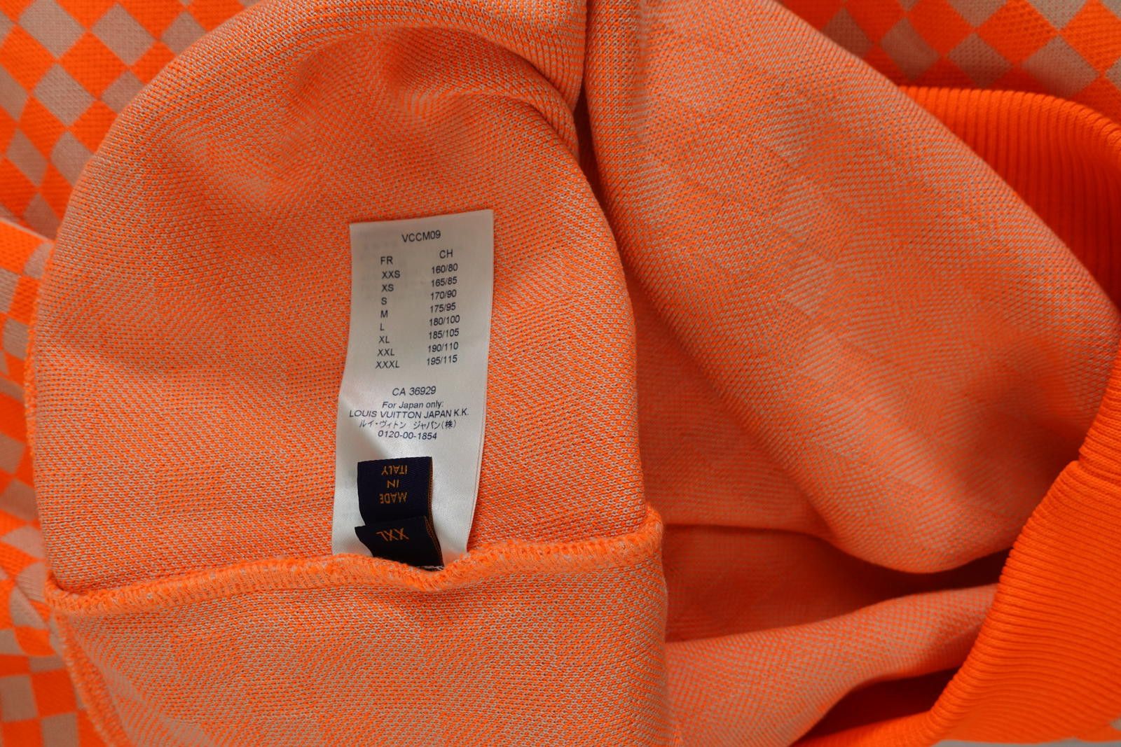 Louis Vuitton Louis Vuitton Damier Pullover - Orange Size ONE SIZE - 5 Thumbnail