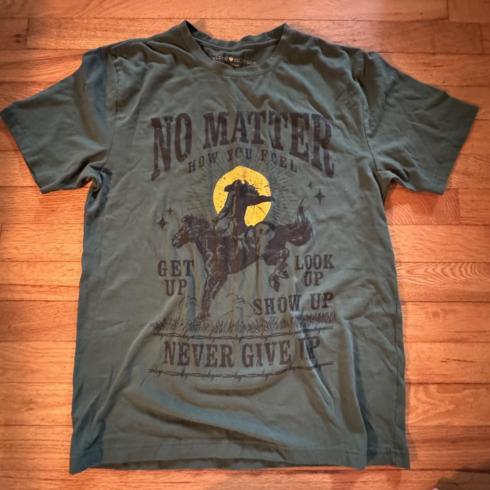 Other Never Give up Graphic T-Shirt Size Small Size ONE SIZE - 1 Thumbnail
