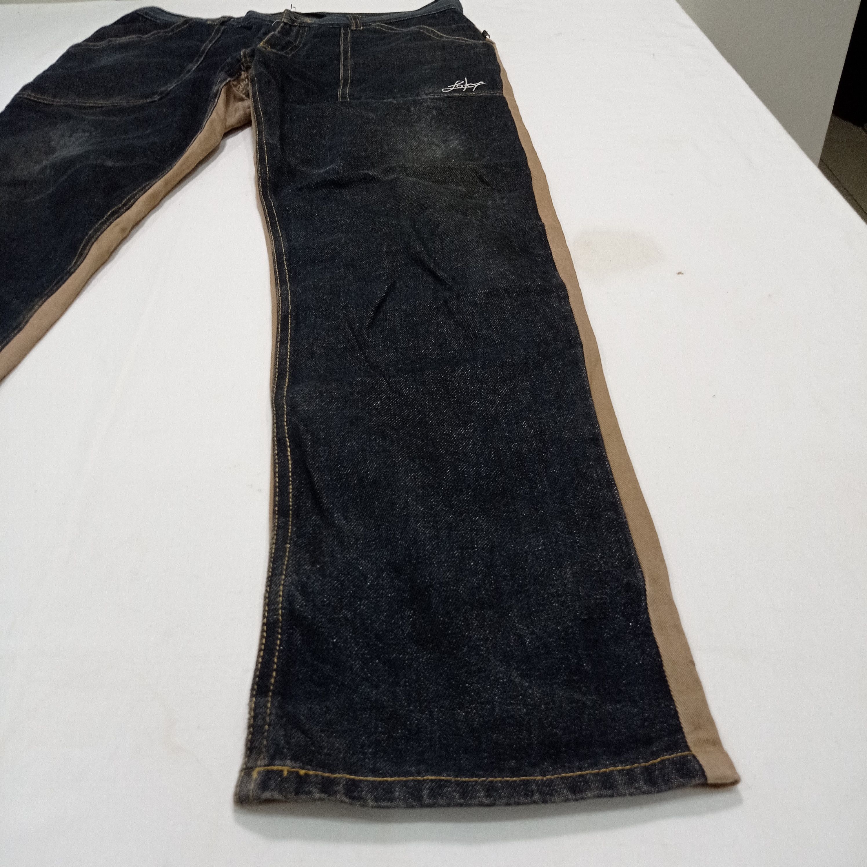 Other Vintage Trickster Of Foky Two Tone Baker Pants Size US 31 - 11 Thumbnail