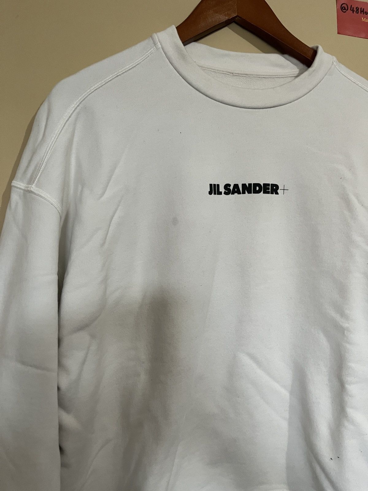 Jil Sander Jil Sander + Plus Oversized Logo Sweatshirt - S Size US S / EU 44-46 / 1 - 5 Thumbnail