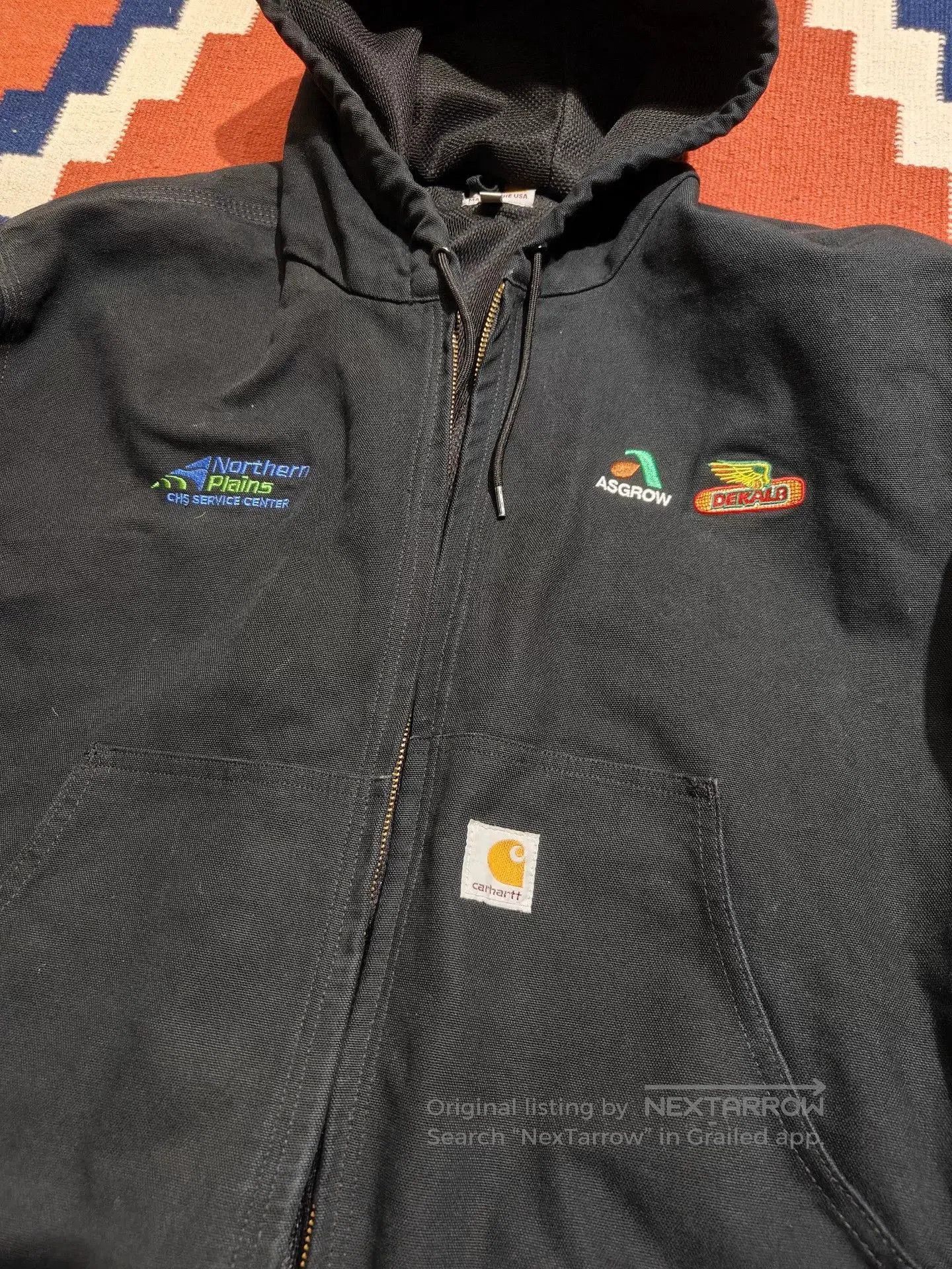 Carhartt Carhartt Black J130 Jacket XL Vintage. Size US XL / EU 56 / 4 - 3 Thumbnail