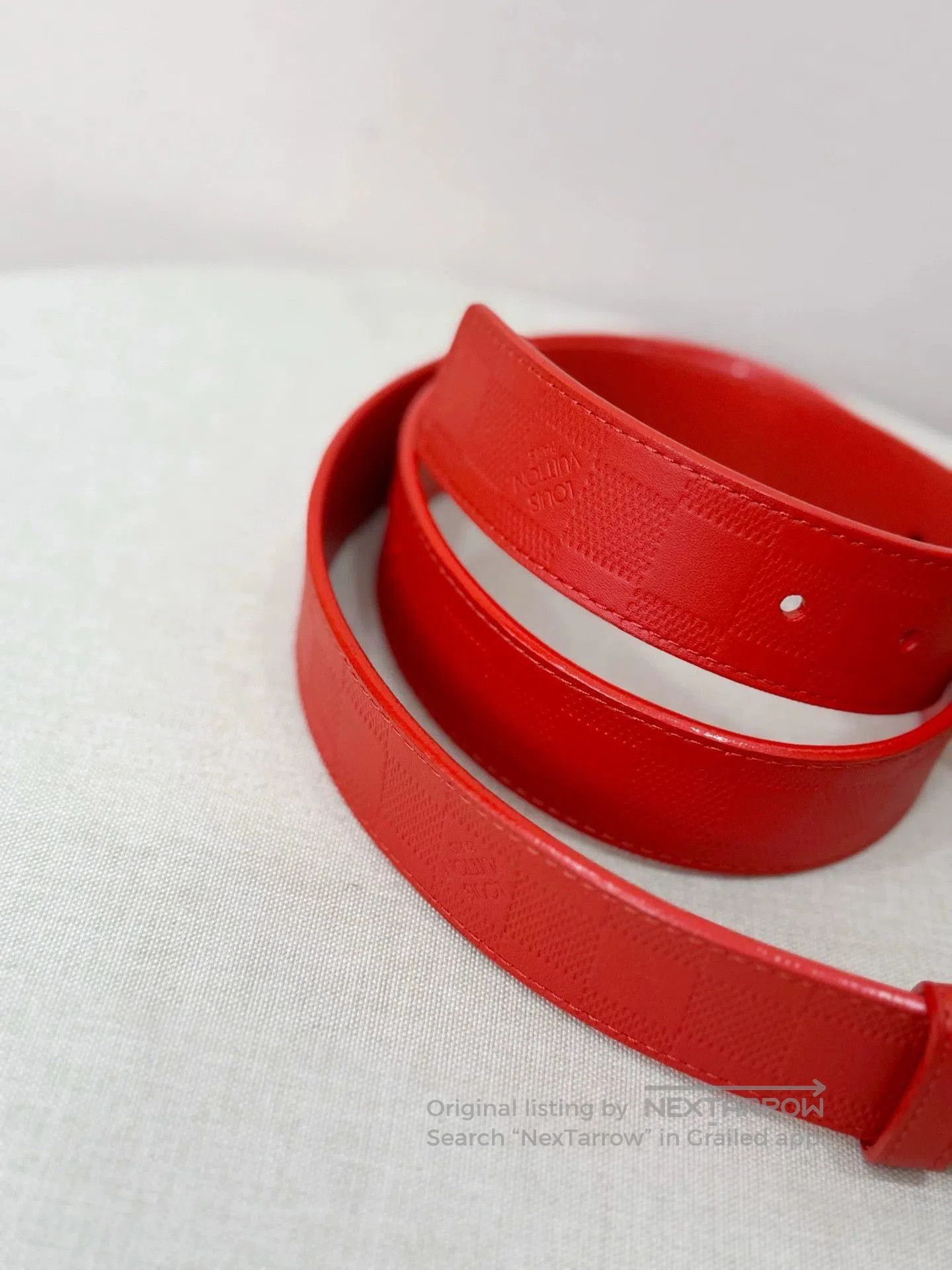 Louis Vuitton Louis Vuitton Checkerboard Belt 90. Size ONE SIZE - 5 Thumbnail