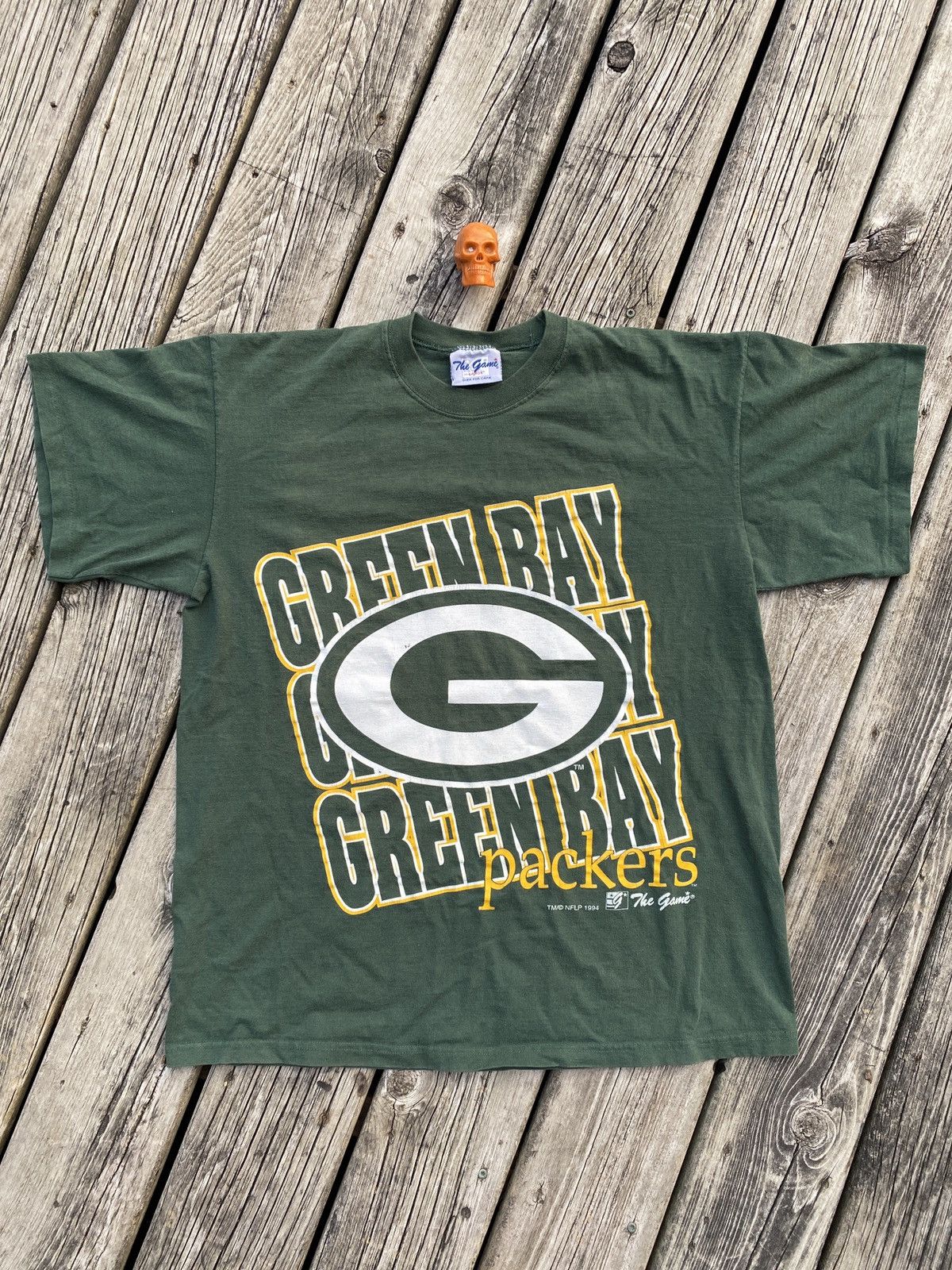 Vintage 90s Green Bay Packers big logo shirt sz L Size US L / EU 52-54 / 3 - 1 Thumbnail