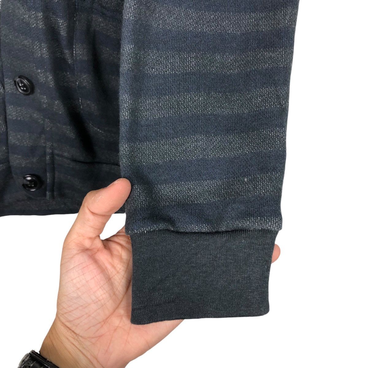 Japanese Brand 📌Vintage Cardigan Jacket Panhard Striped Blanket Size US L / EU 52-54 / 3 - 16 Thumbnail