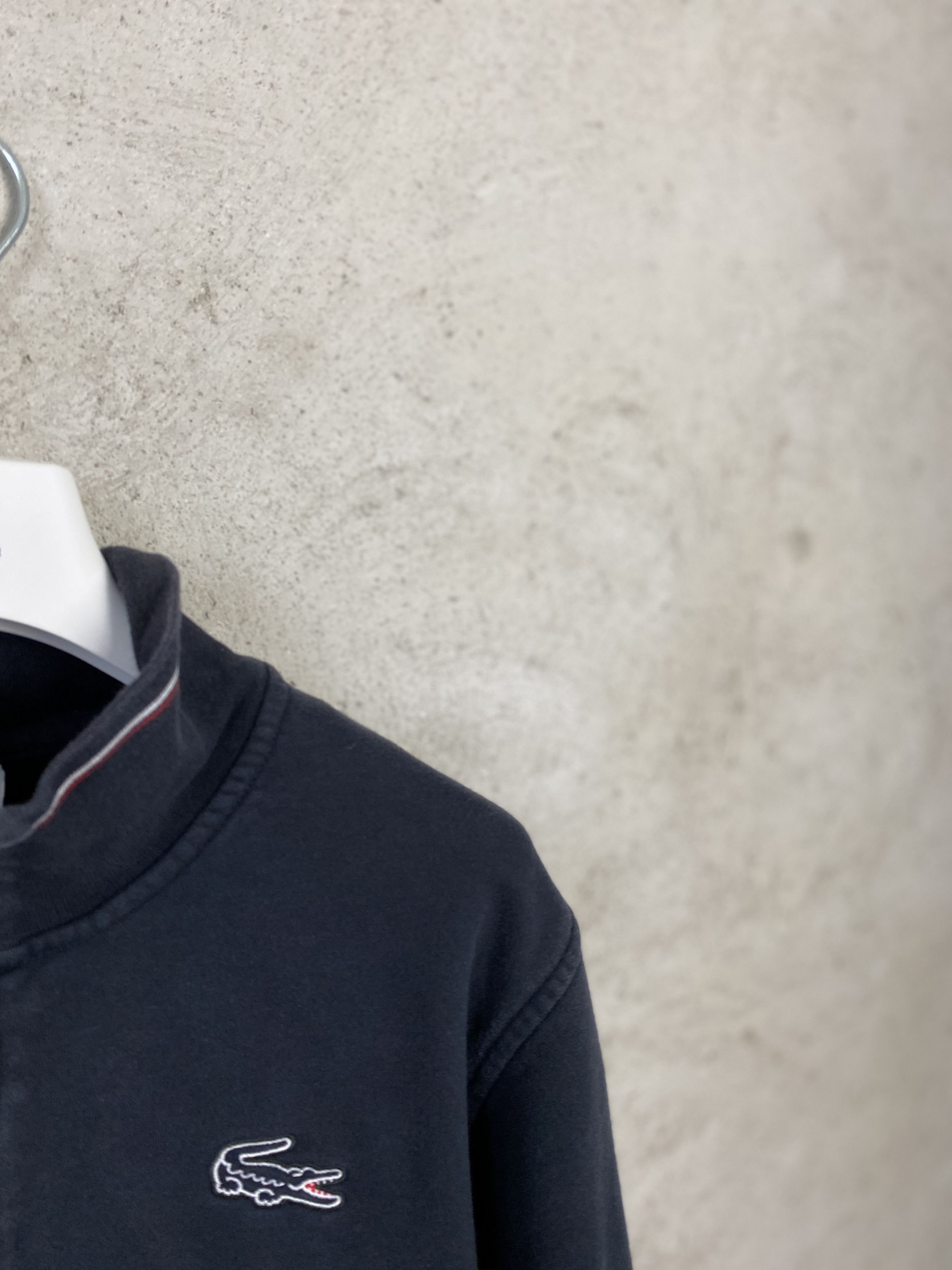Lacoste Lacoste small logo quarter zip sweatshirt crewneck Size US M / EU 48-50 / 2 - 2 Thumbnail