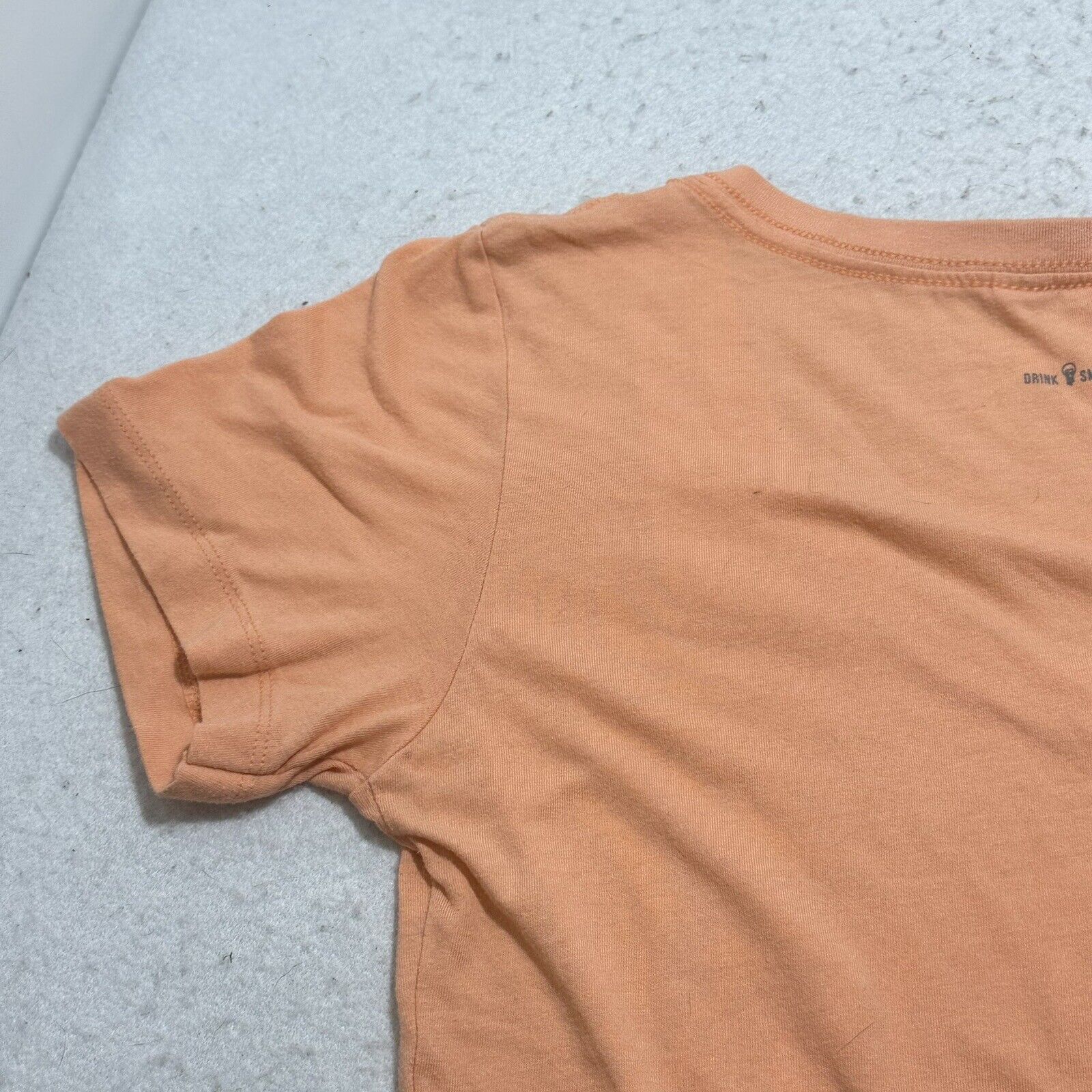 Other Jim Beam Peach Bourbon Whiskey Medium V-Neck T Shirt Pink Size M / US 6-8 / IT 42-44 - 15 Thumbnail