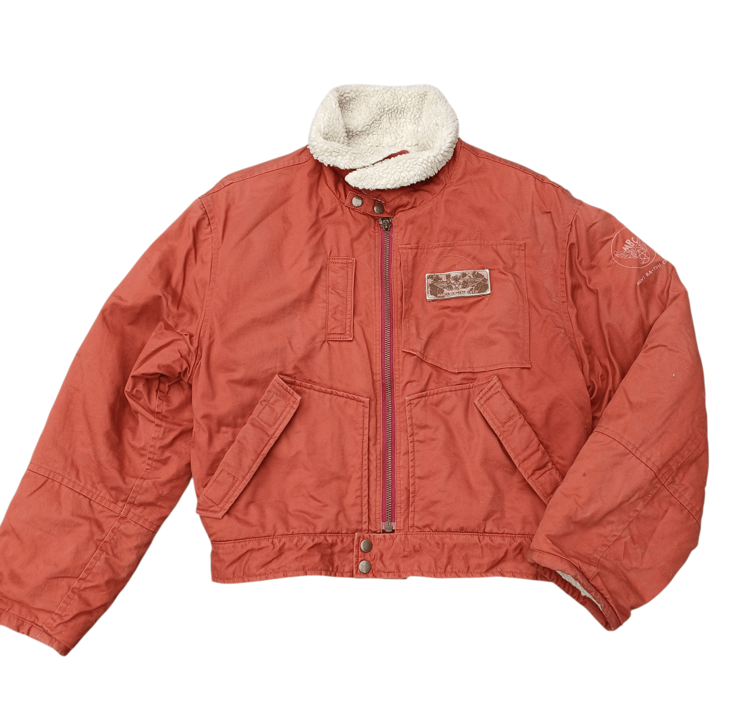 Vintage VINTAGE 80'S MENS BAT-SU FLYING JACKET Size US M / EU 48-50 / 2 - 1 Thumbnail