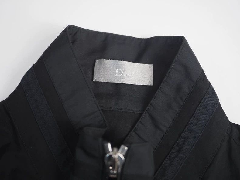Dior DIOR size 37 Black and blue color-block shirt with standing Size US M / EU 48-50 / 2 - 4 Thumbnail