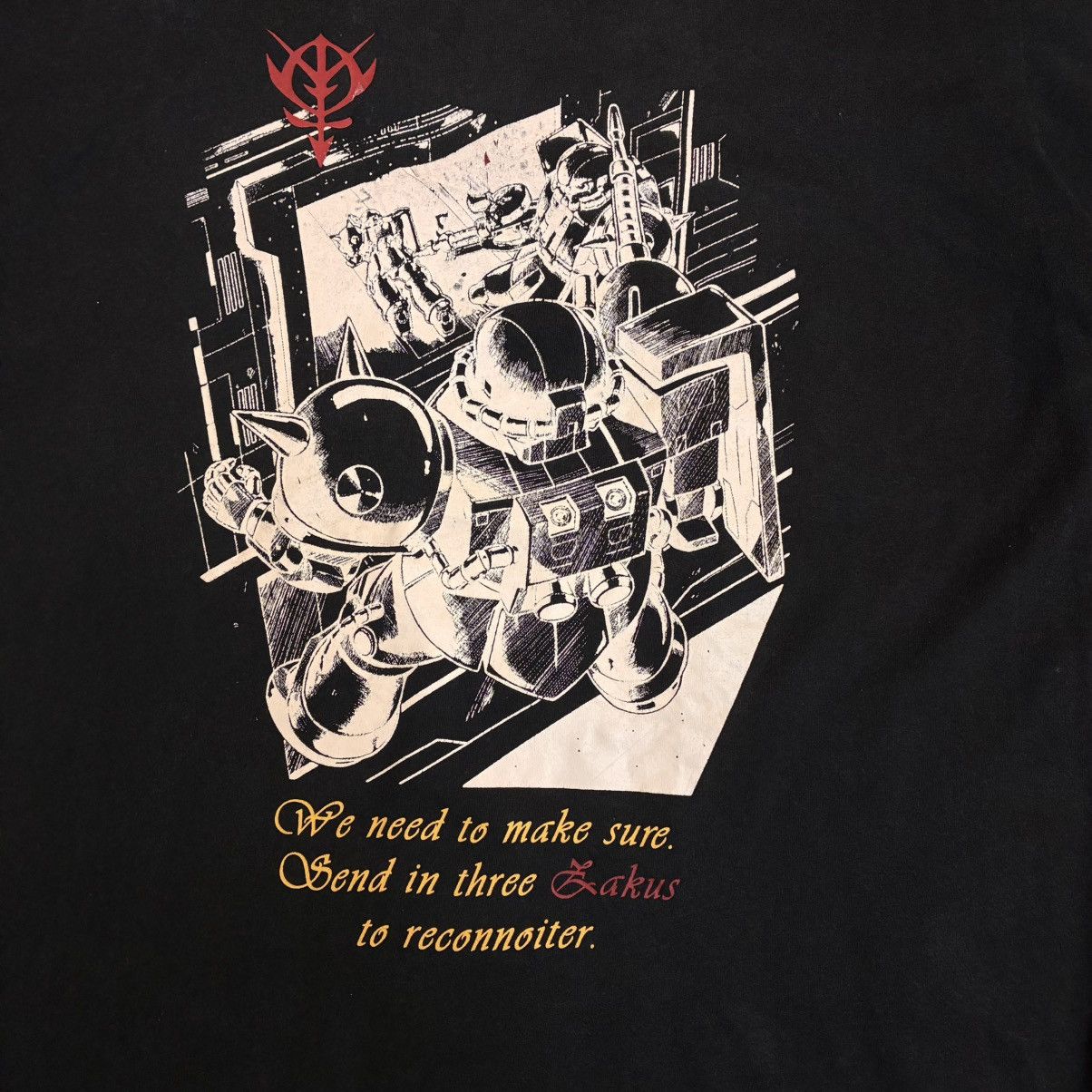 Anime Gundam Anime Tee Size US M / EU 48-50 / 2 - 2 Thumbnail