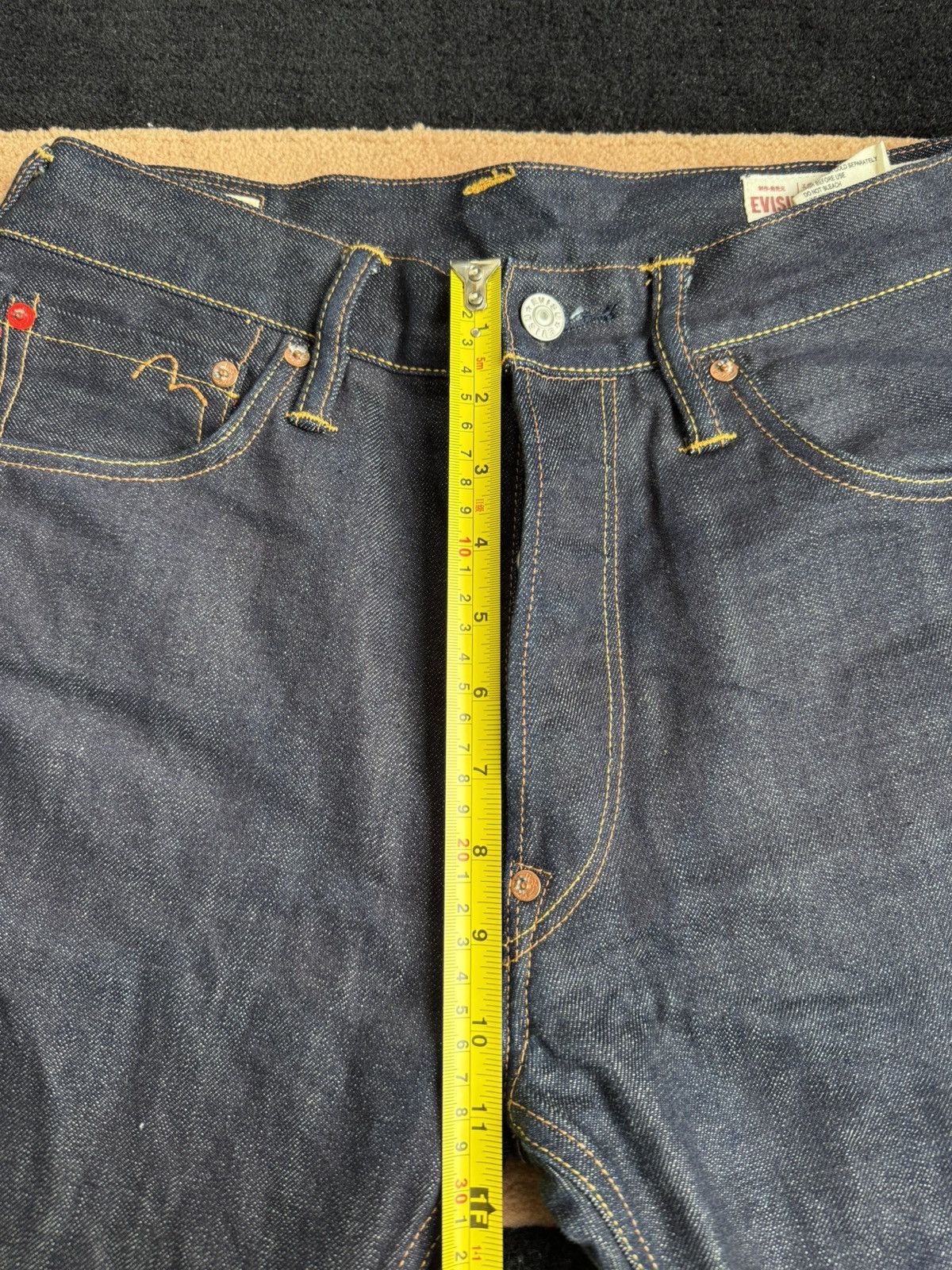 Evisu EVISU white daicock and red flower style jeans！size：30 Size US 30 / EU 46 - 14 Thumbnail