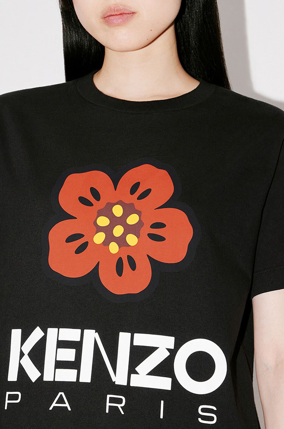 Kenzo o1s22i1n0125 Boke Flower Printed T-Shirt in Black Size XS / US 0-2 / IT 36-38 - 5 Thumbnail