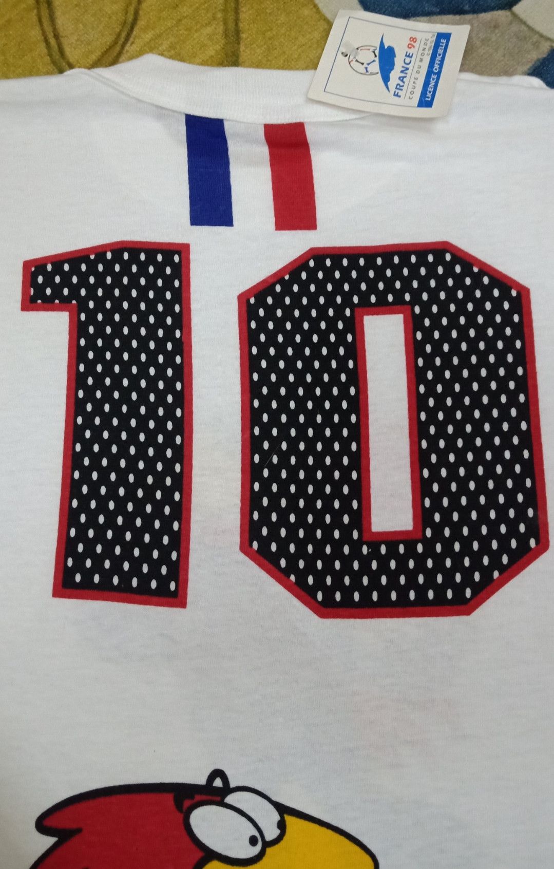 Vintage Vintage NOS France 98 World Cup Official Licensed T-shirt Size US L / EU 52-54 / 3 - 17 Thumbnail